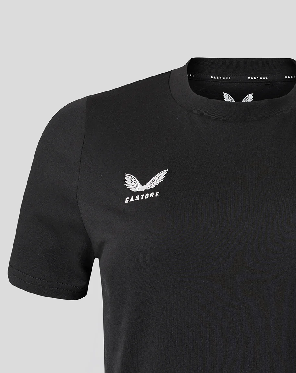 England Rugby Women's 26/27 Travel T-Shirt - Black - Image 3