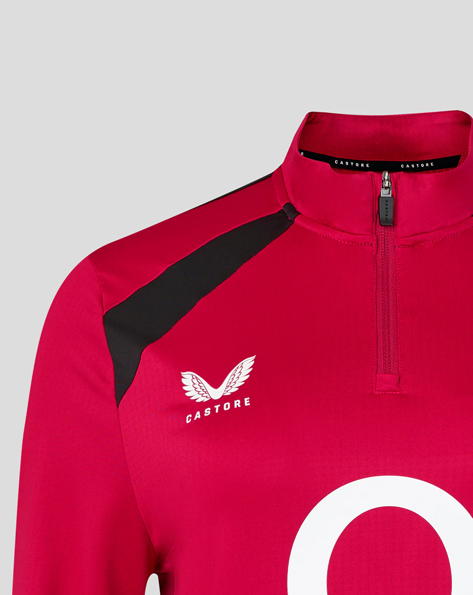 England Rugby Women's 26/27 Training Midlayer Top - Red - Image 3