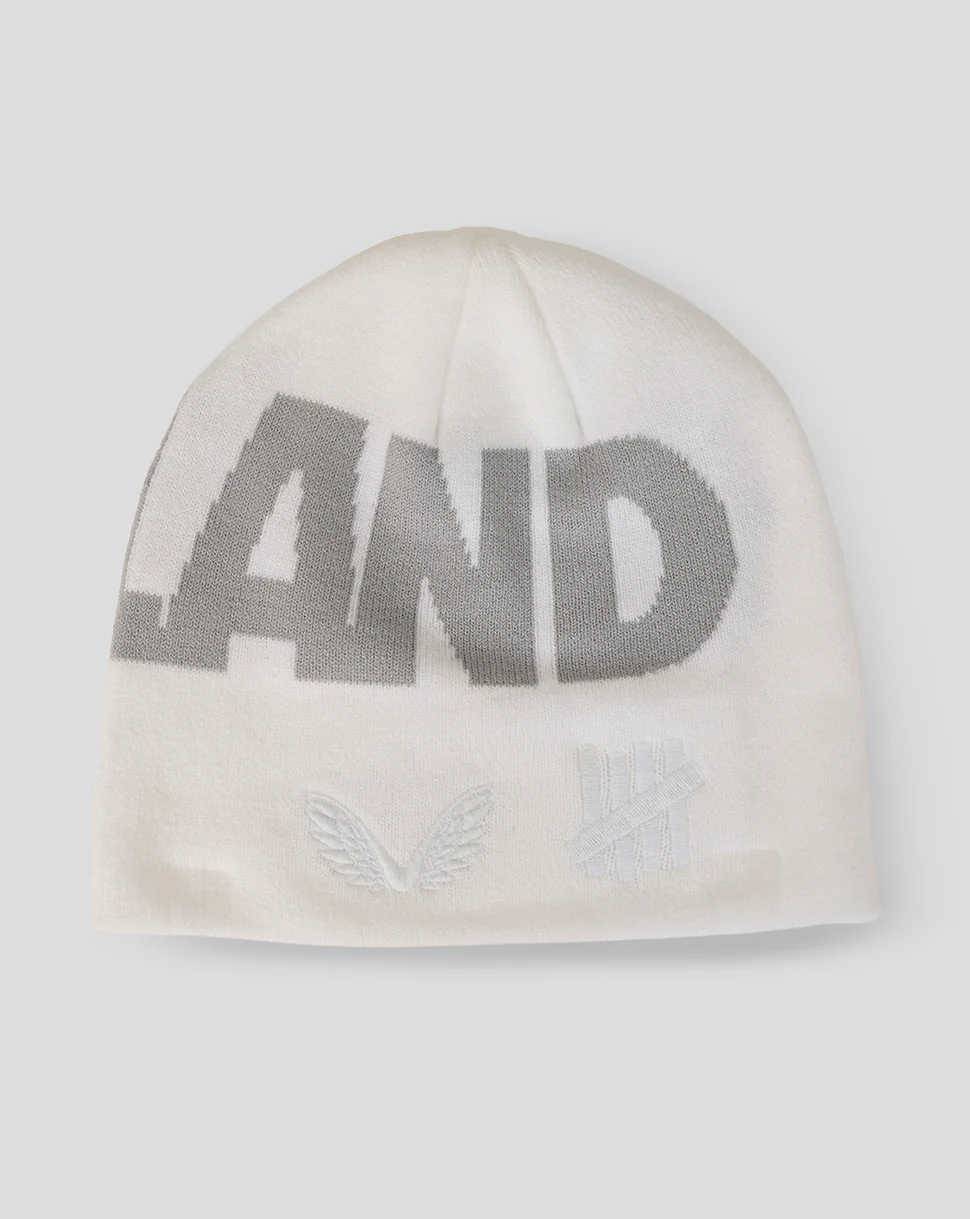 England Rugby x Undefeated x Castore Unisex Beanie - White - Image 2