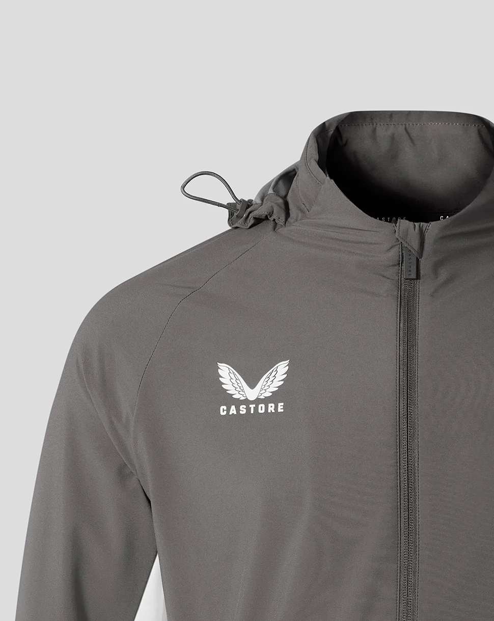 Everton FC Men's 25/26 Performance Packable Hood Shower Jacket - Thunderstorm - Image 5
