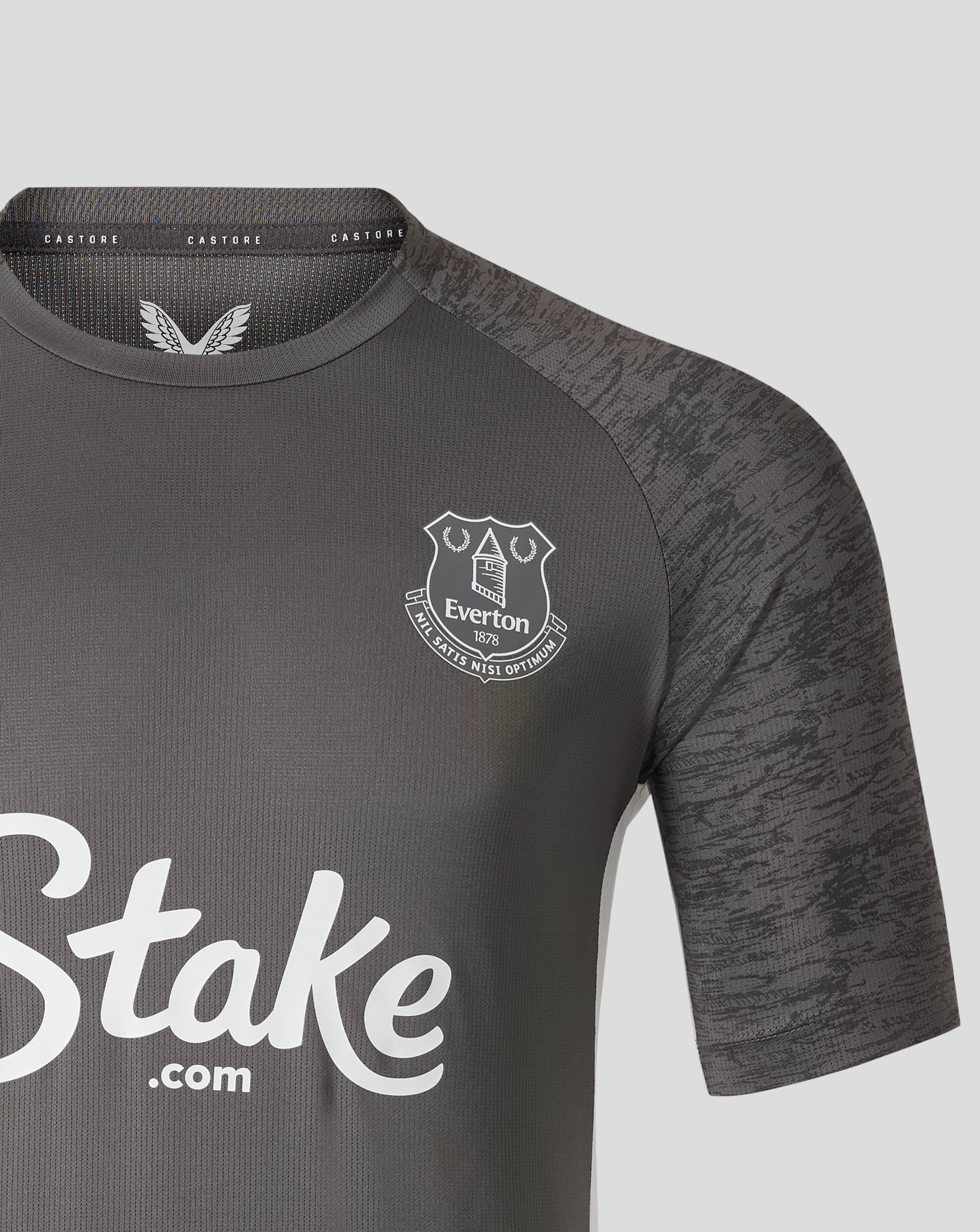 Everton FC Men's 25/26 Performance Short Sleeve T-Shirt - Thunderstorm - Image 3