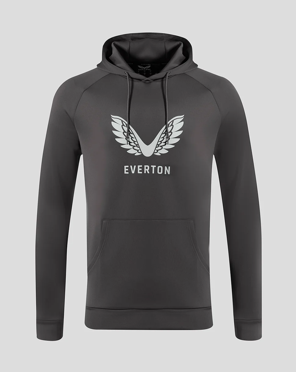 Everton FC Men's 25/26 Presentation Scuba Logo Hoodie - Thunderstorm