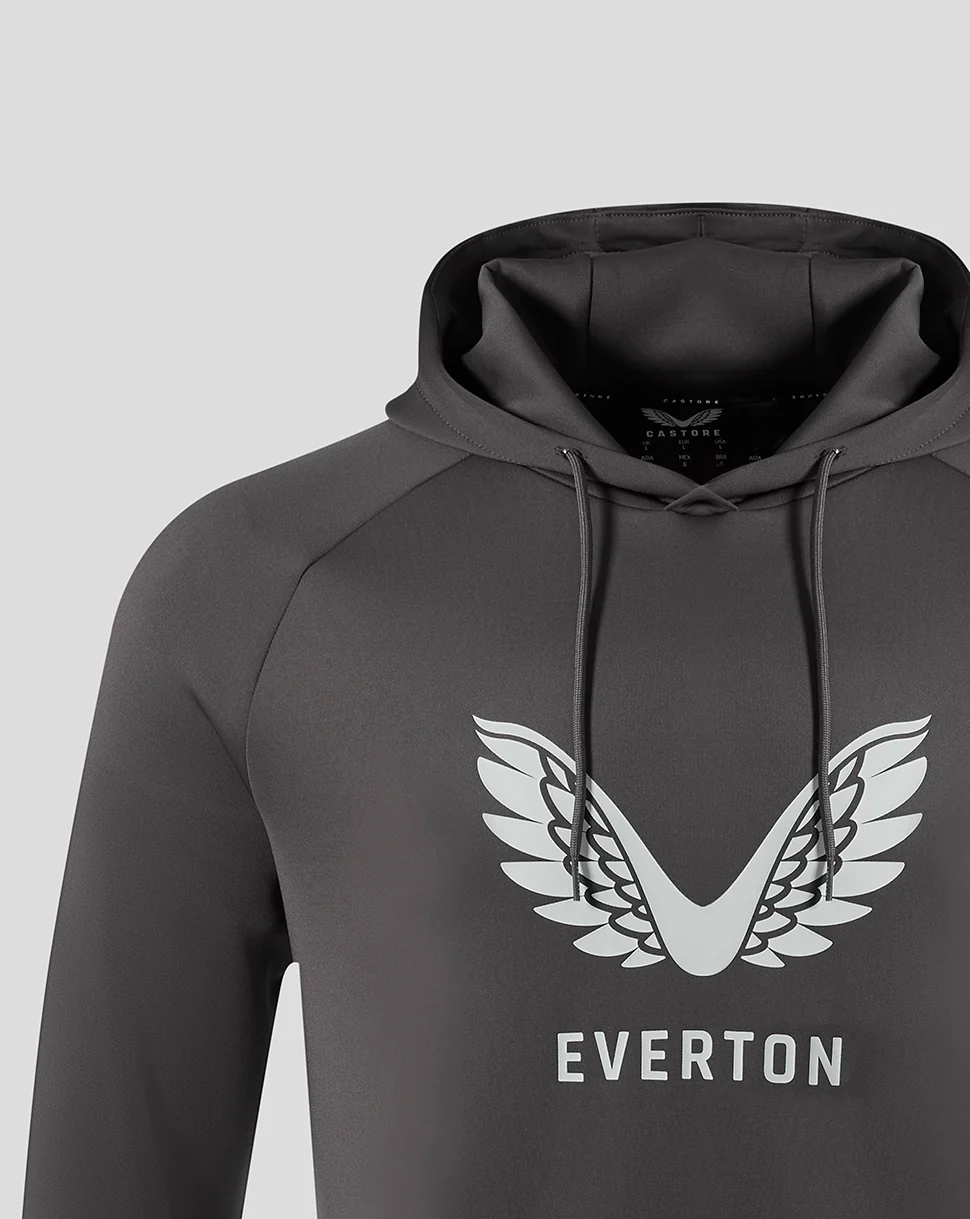 Everton FC Men's 25/26 Presentation Scuba Logo Hoodie - Thunderstorm - Image 4