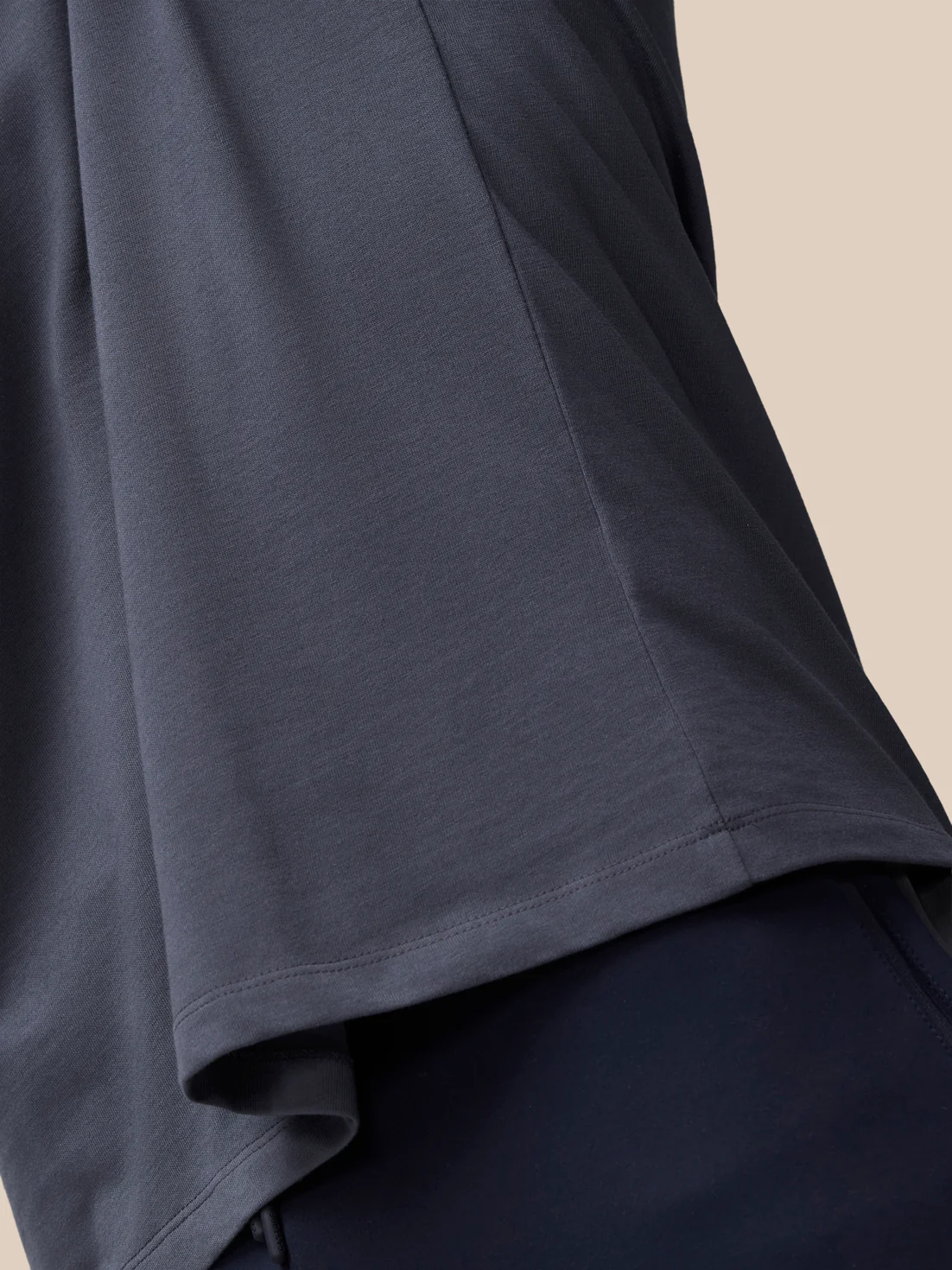Flex Cotton T-Shirt- Pewter/Alloy - Image 7