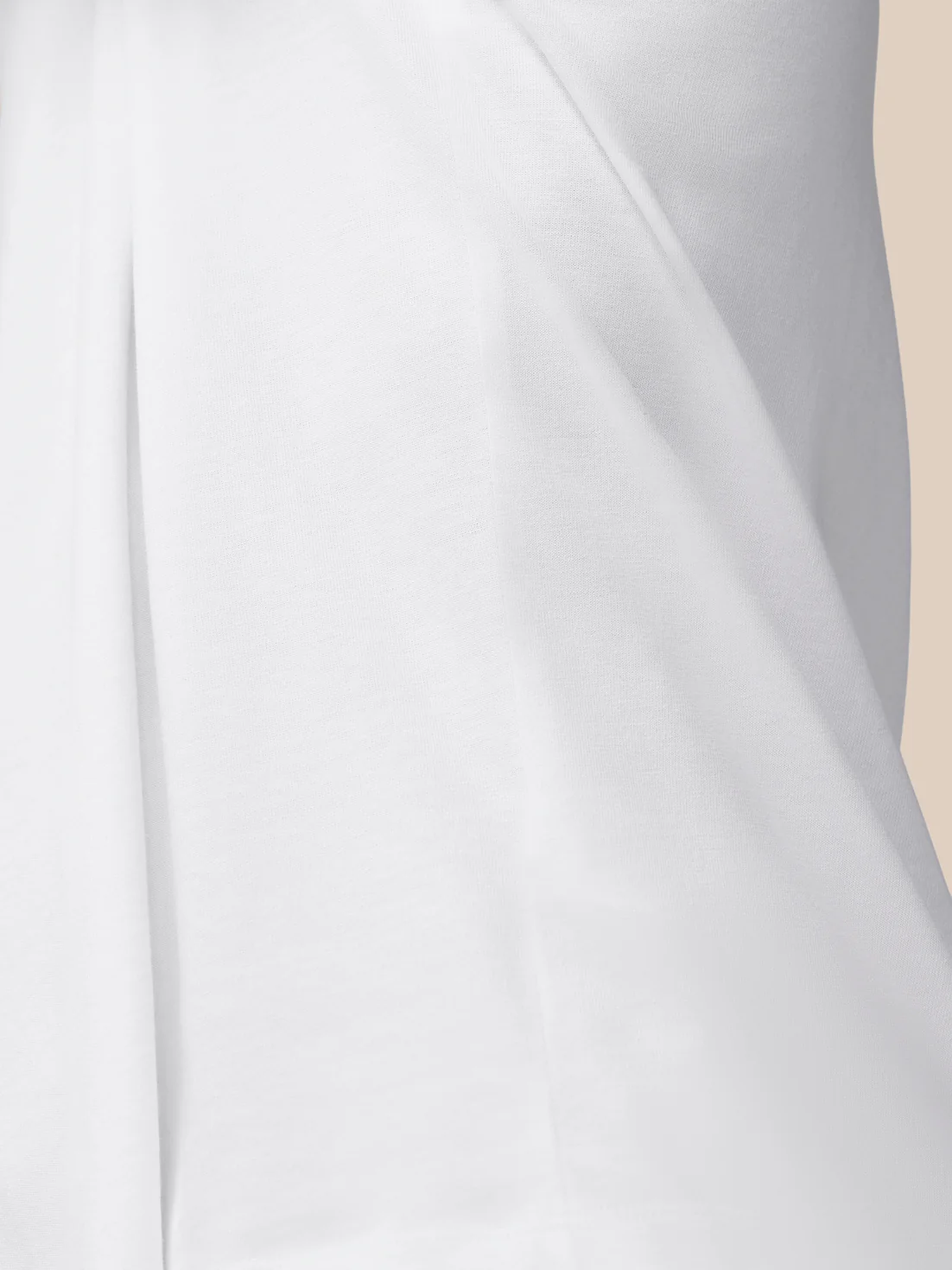 Flex Cotton T-Shirt- White/Black - Image 7