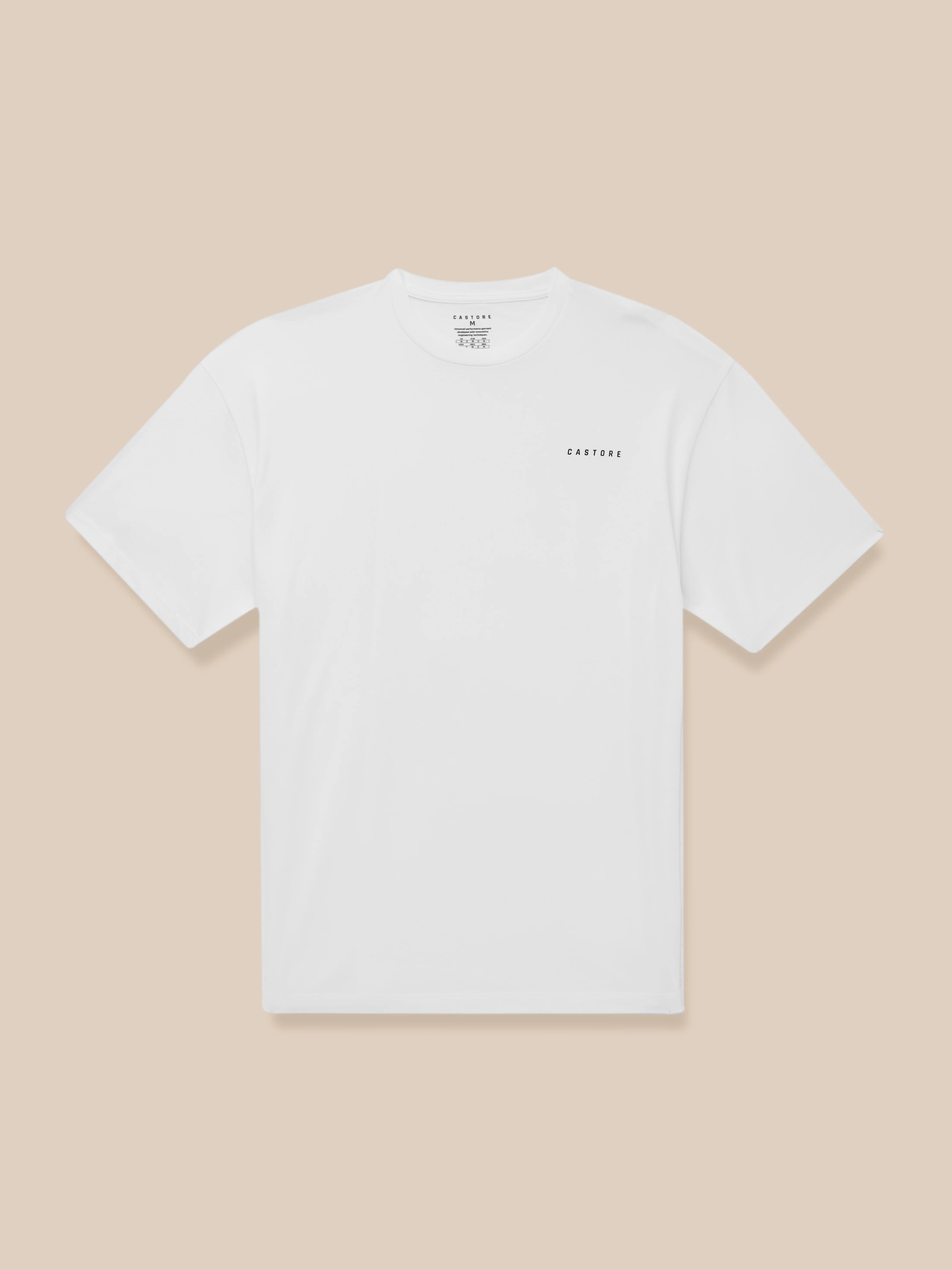 Flex Cotton T-Shirt- White/Black - Image 8