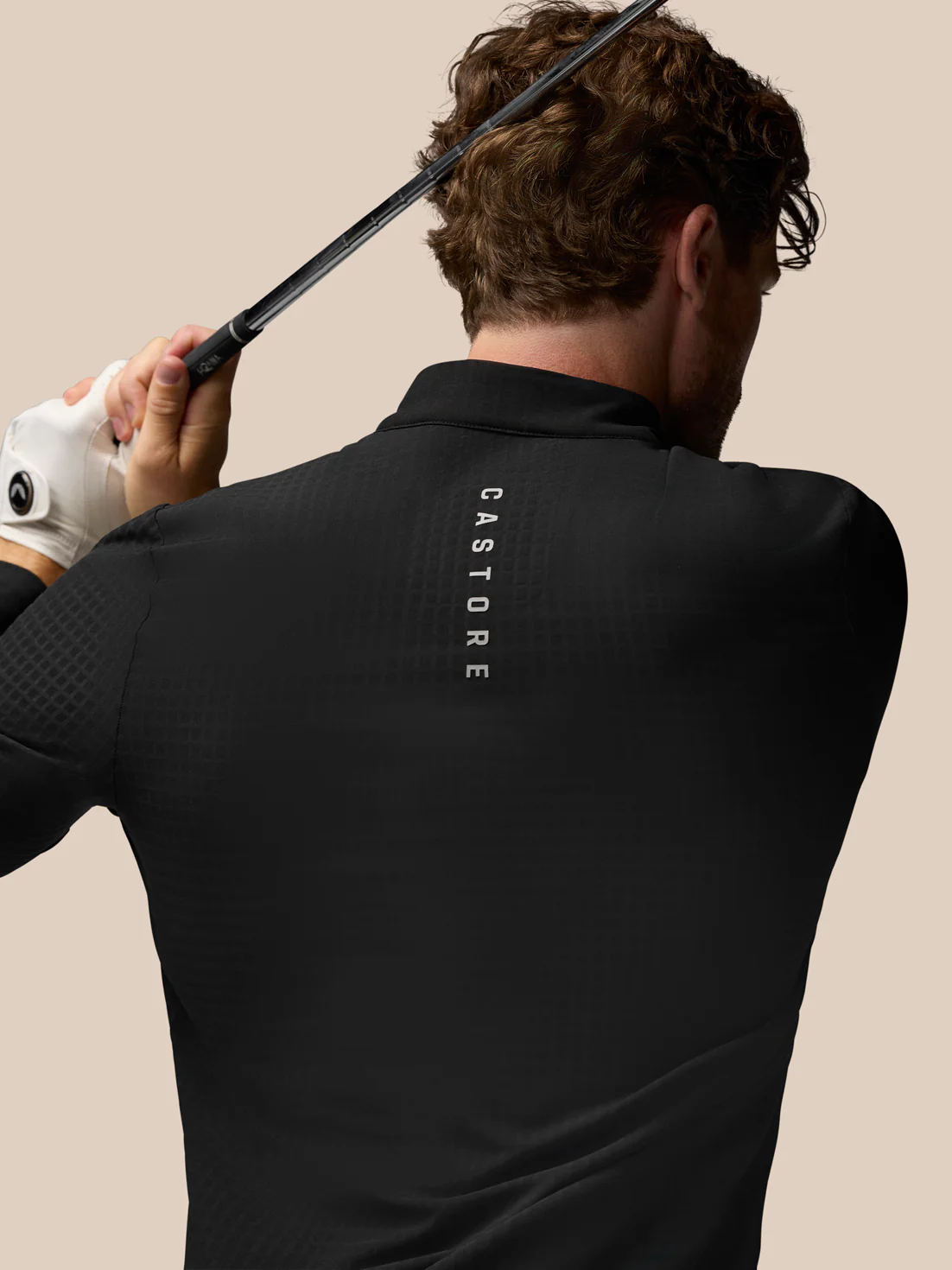 Golf 1/2 Zip Top - Black - Image 5