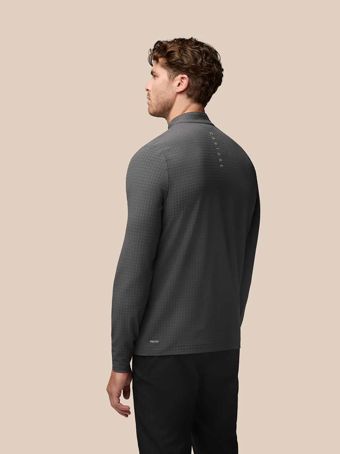 Golf 1/2 Zip Top - Grey - Image 3