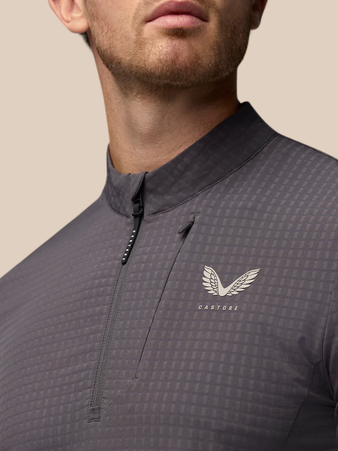 Golf 1/2 Zip Top - Grey - Image 5