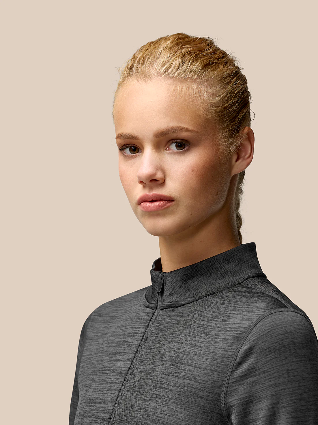 Flow Training 1/2 Zip Top - Black - Image 4