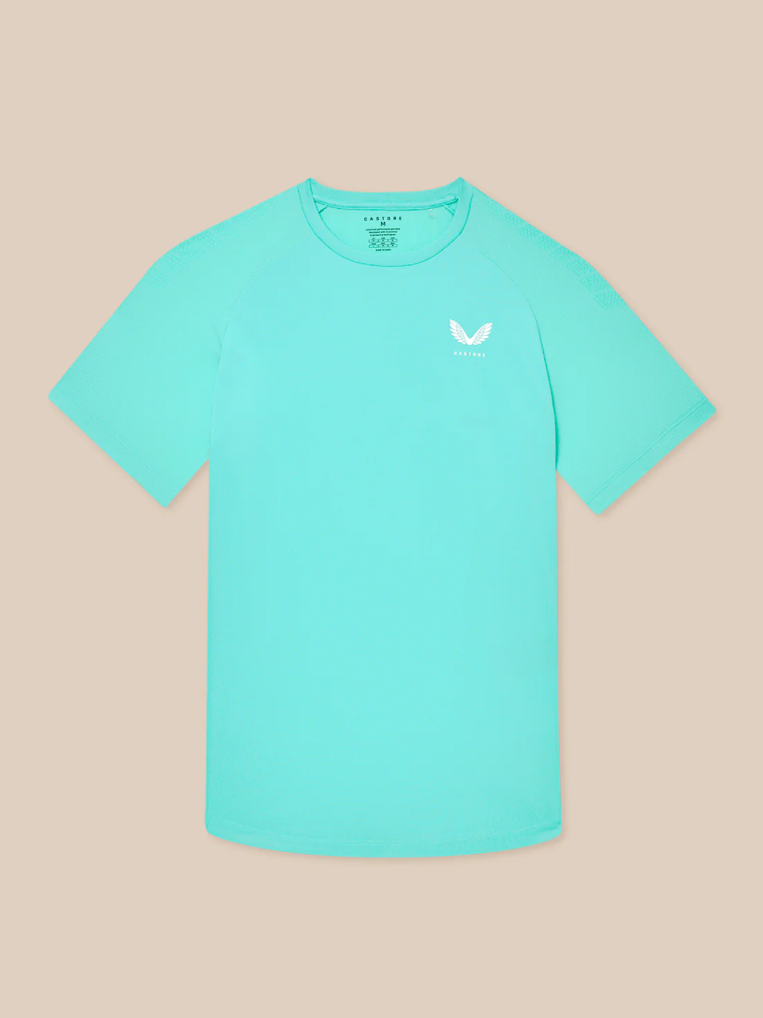 Flow Training Muscle Grip T-Shirt - Light Aqua - Image 8