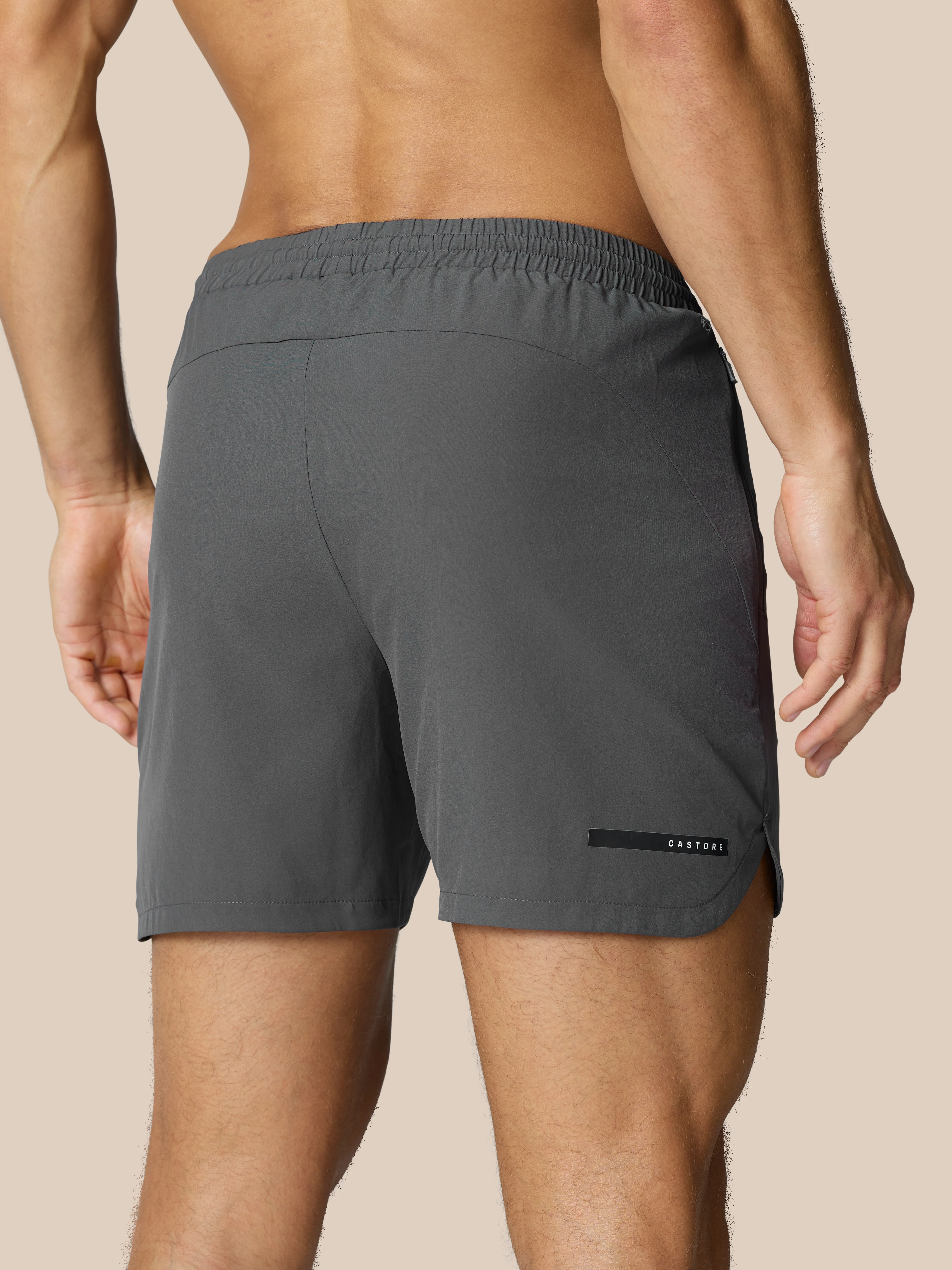 Flow Training Shorts - Gunmetal - Image 2