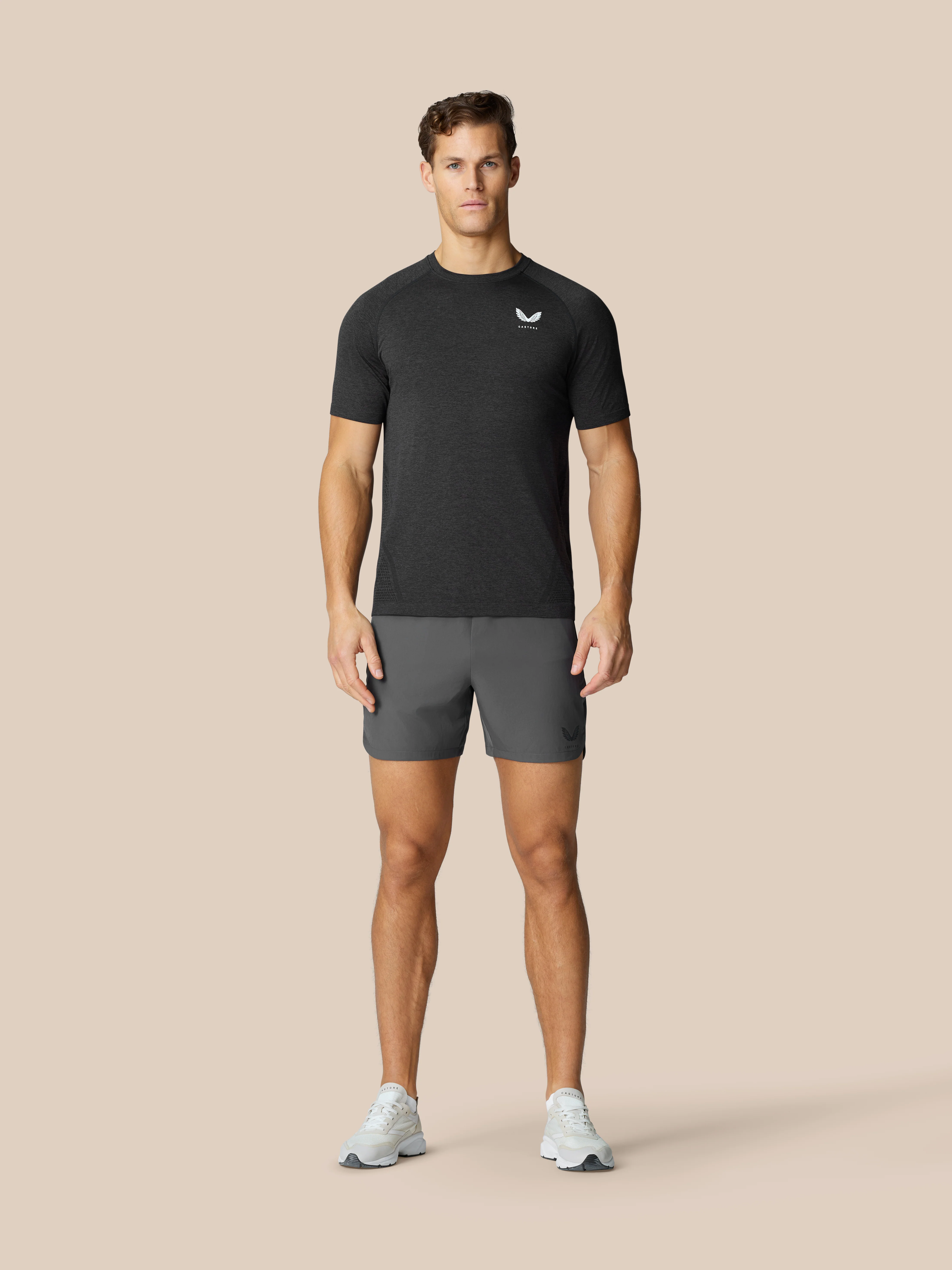 Flow Training Shorts - Gunmetal - Image 6