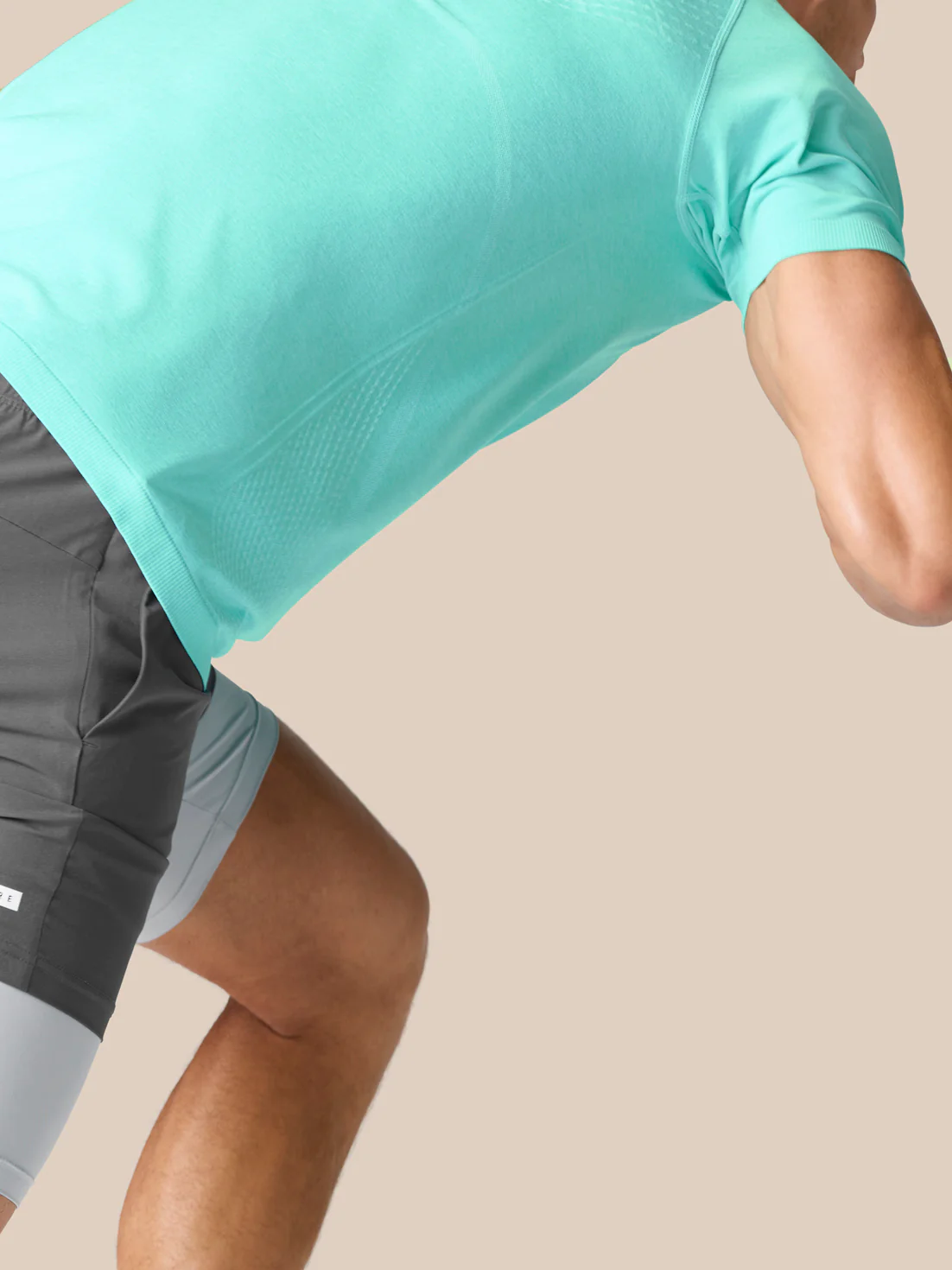 Flow Training T-Shirt - Light Aqua - Image 7