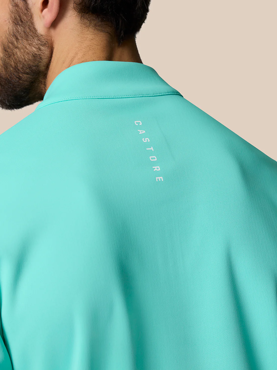 Golf Club Classic 1/4 Zip Top - Light Aqua - Image 6