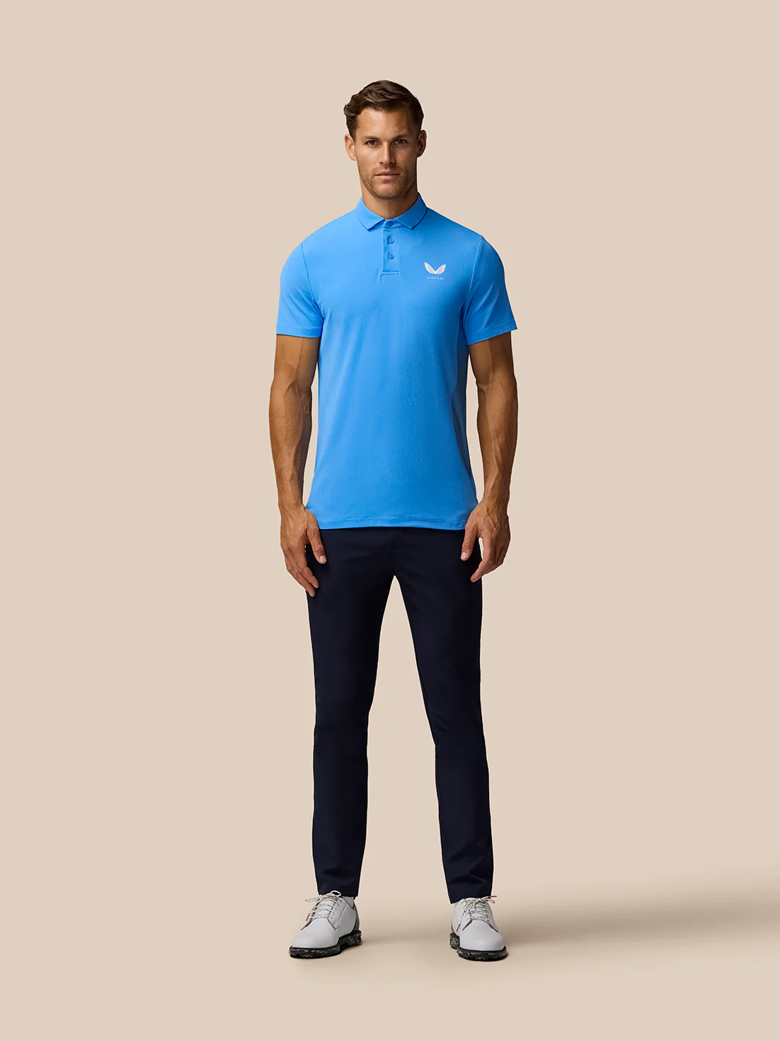 Golf Club Essential Polo - Cool Blue - Image 3