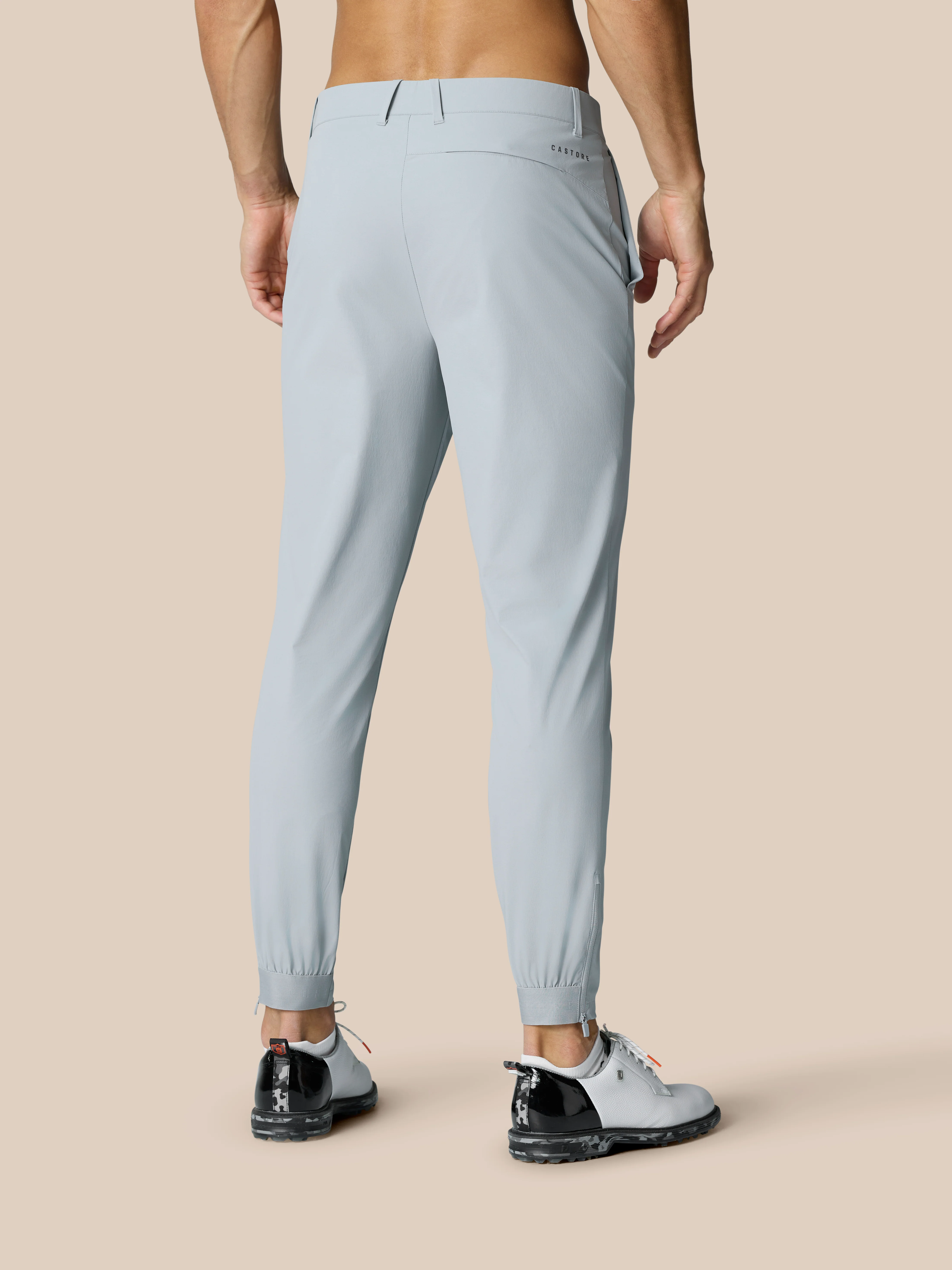 Golf Pinnacle Trousers 32" Leg - Mid Grey - Image 3