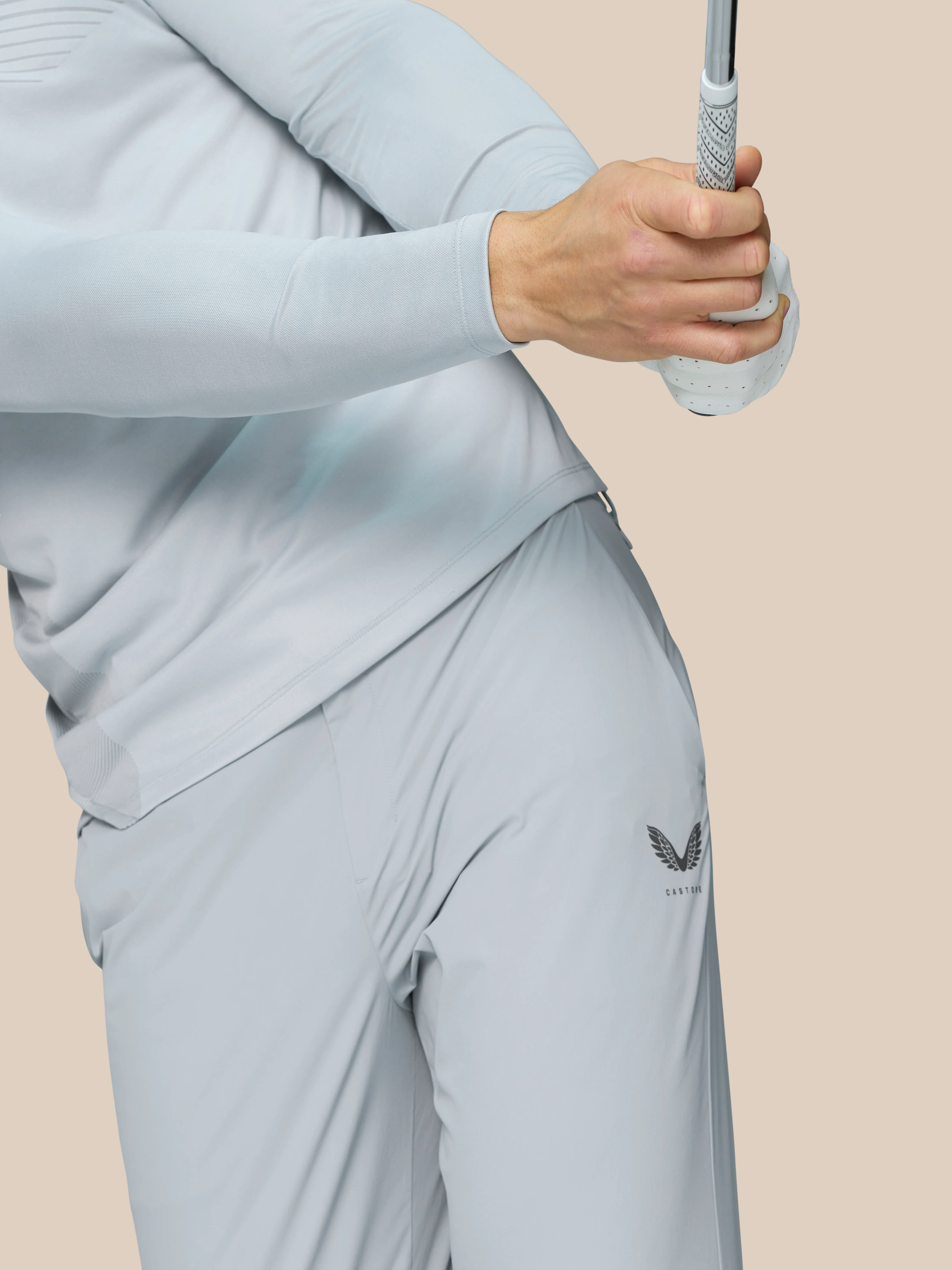 Golf Pinnacle Trousers 32" Leg - Mid Grey - Image 4