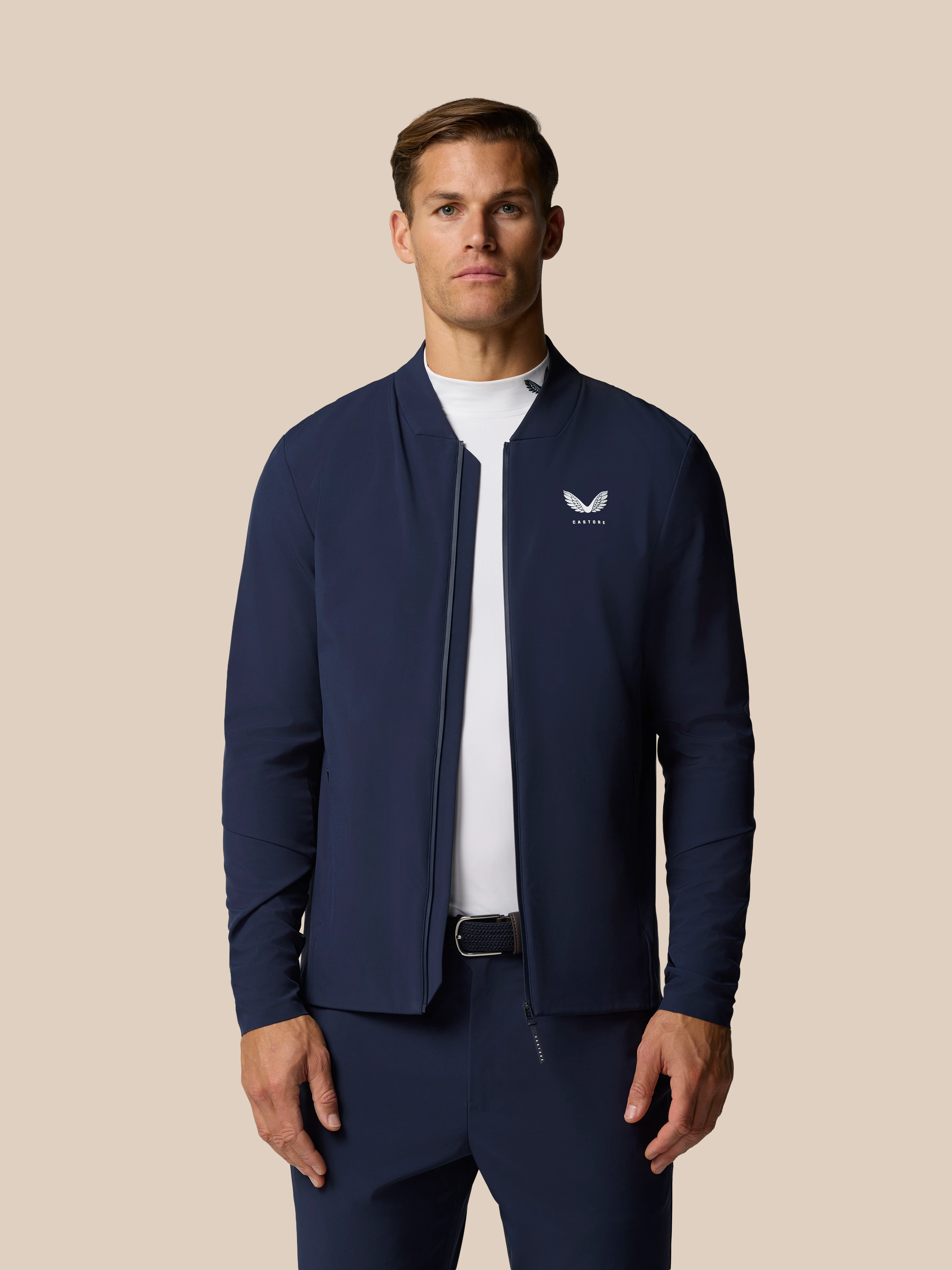 Golf Pinnacle LVS Jacket - Midnight Navy - Image 3