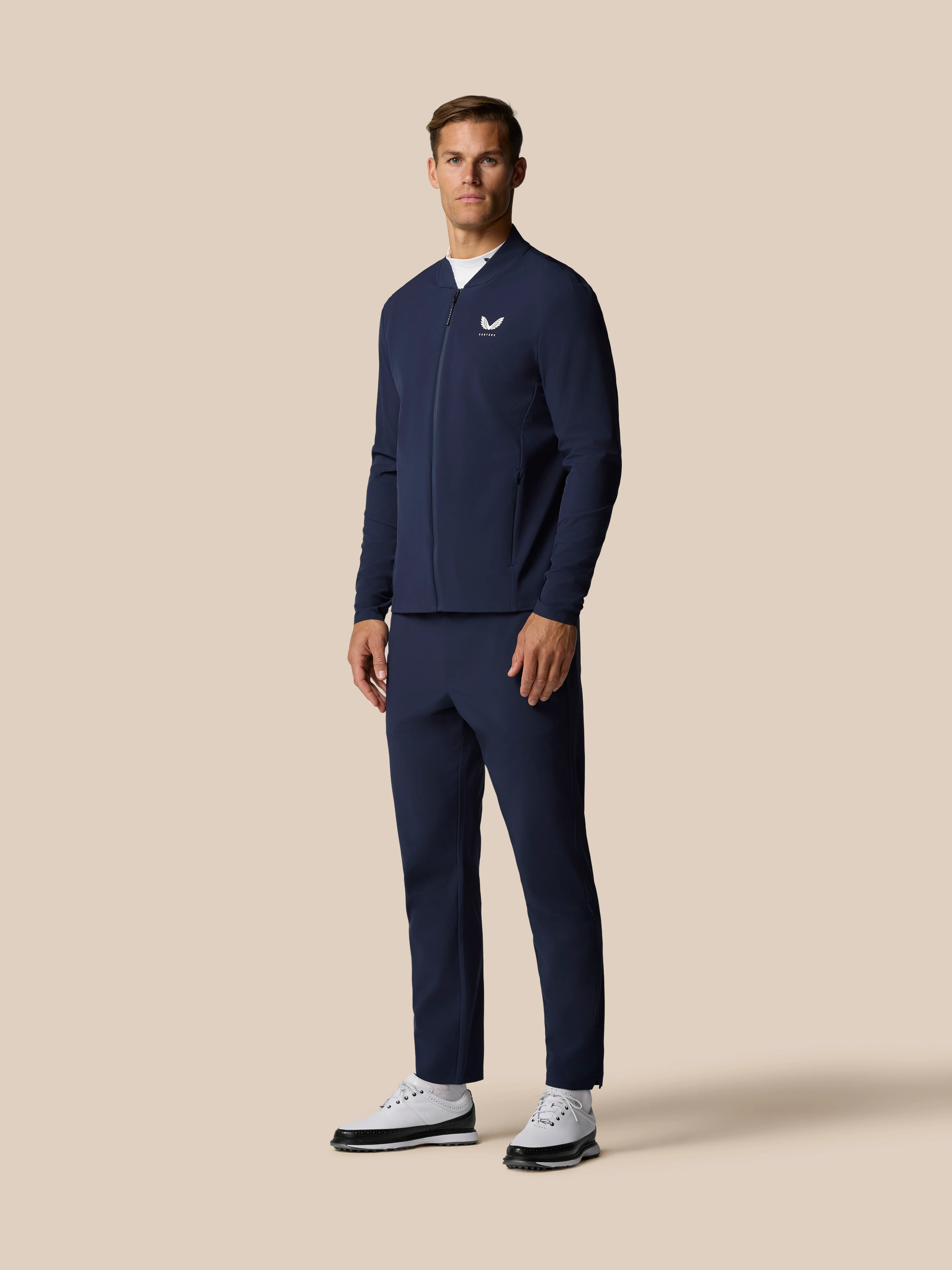 Golf Pinnacle LVS Jacket - Midnight Navy - Image 4