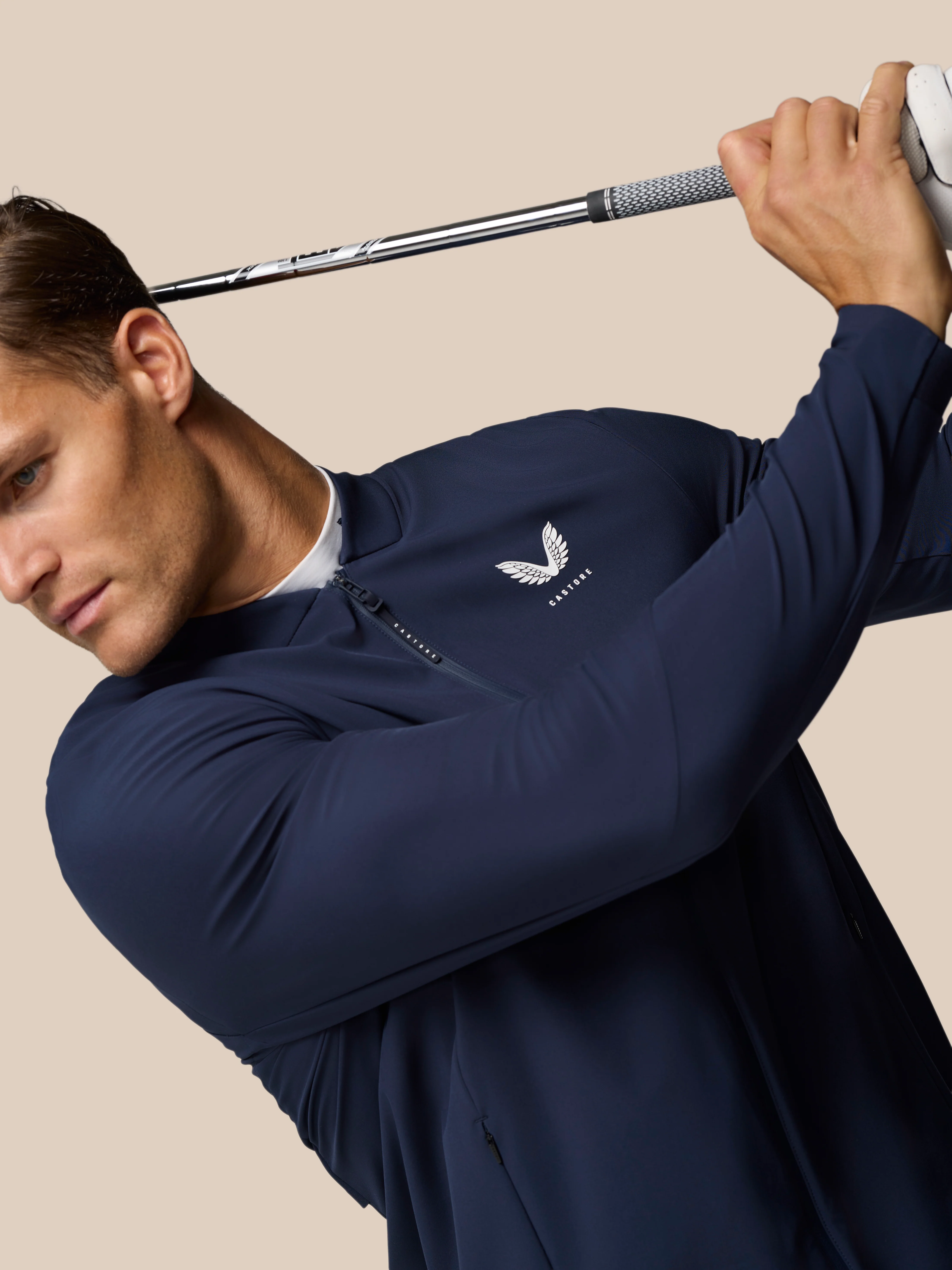 Golf Pinnacle LVS Jacket - Midnight Navy - Image 7