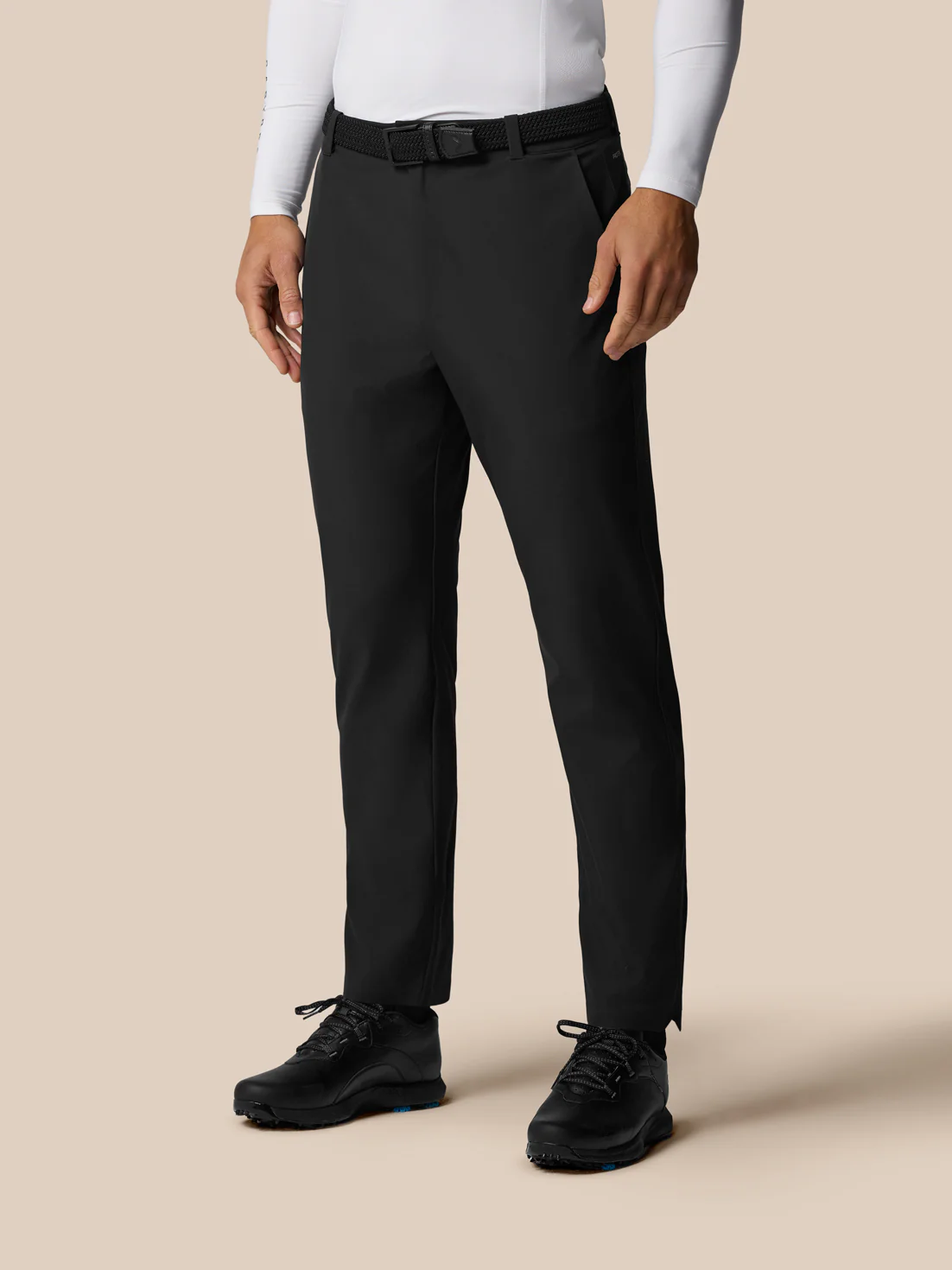 Golf Pinnacle Trouser 32" - Black/Alloy - Image 2
