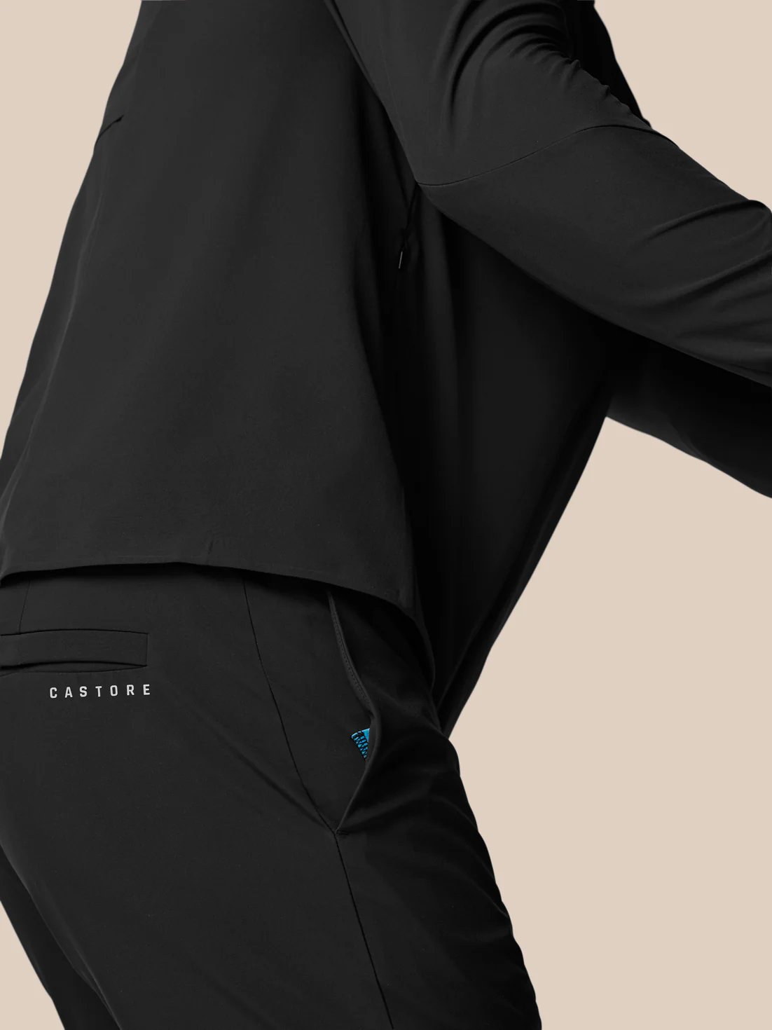 Golf Pinnacle Trouser 32" - Black/Alloy - Image 6