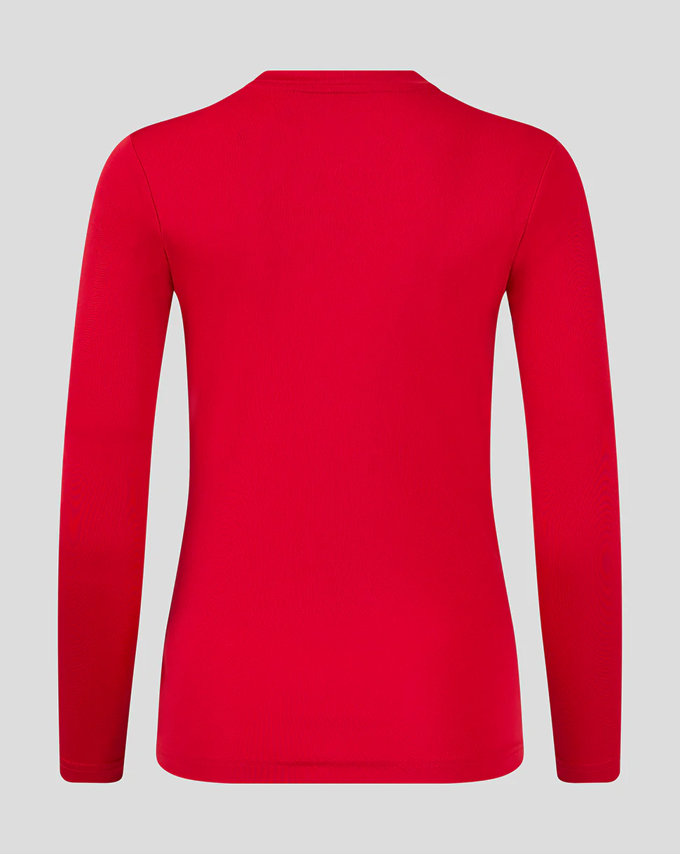 Gradient Printed LS Training Tee - True Red / Barbados Cherry - Image 3