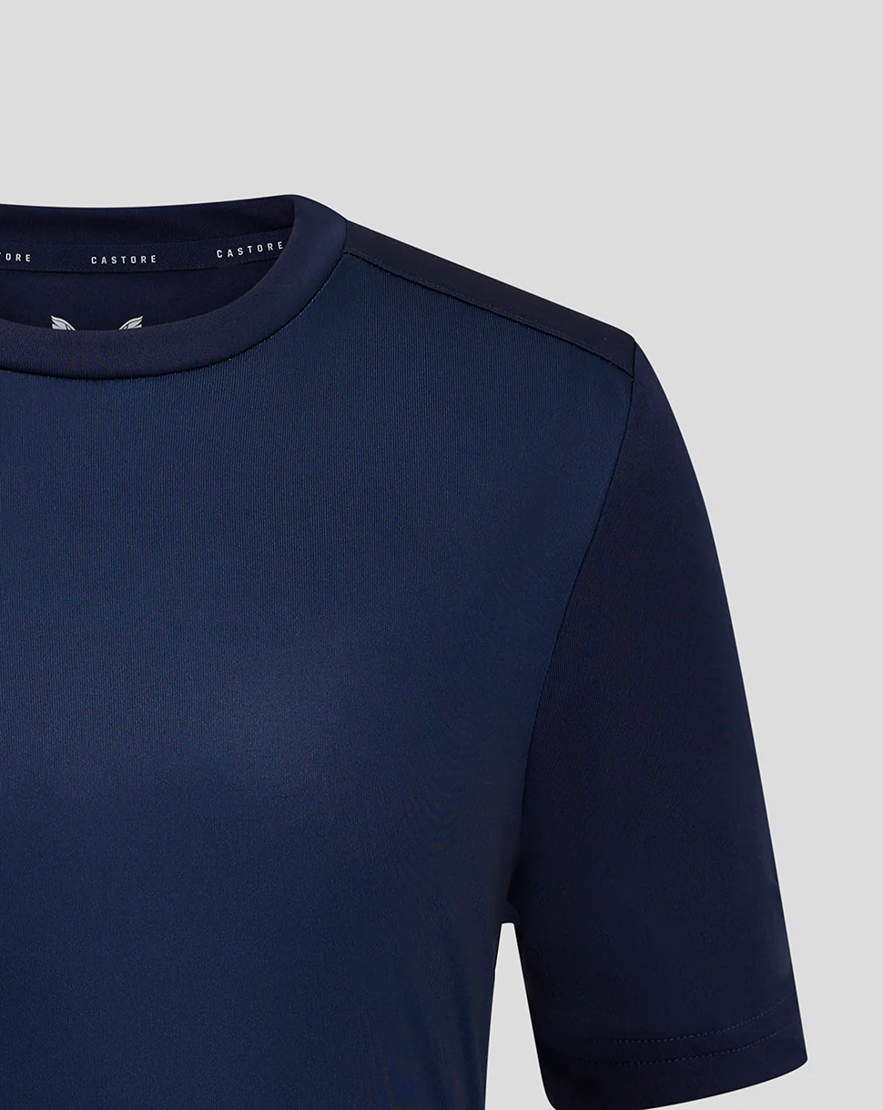 Gradient Printed ss Training Tee - Peacoat/Blueprint - Image 4