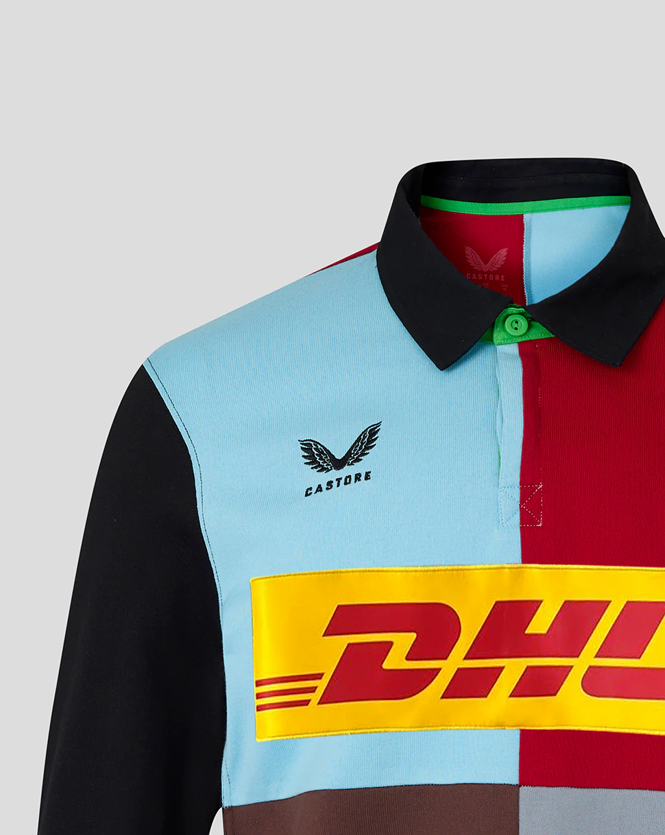 Harlequins Home Classic Long Sleeve Shirt - Image 3