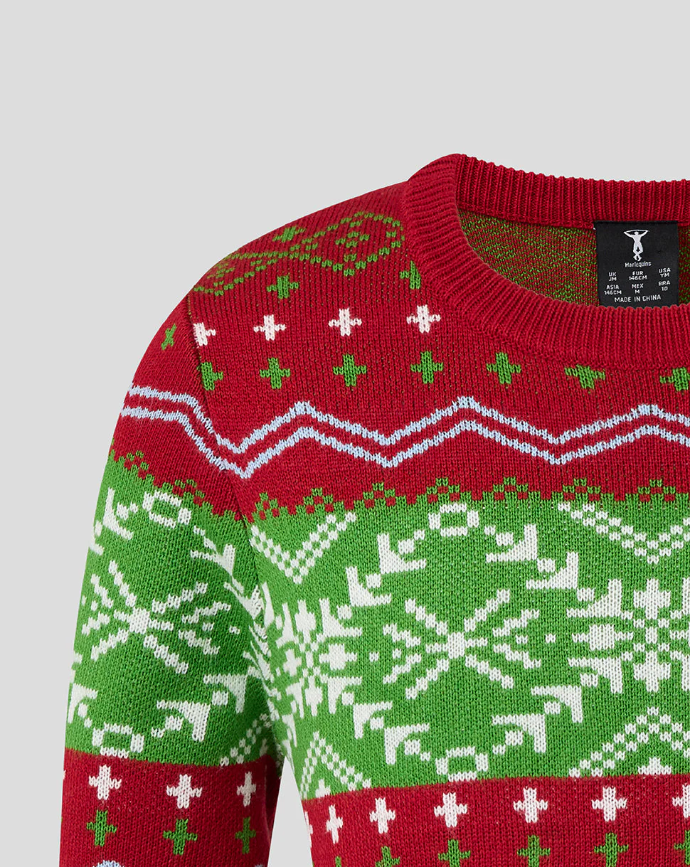 Harlequins Junior 25/26 Christmas Jumper - Image 2