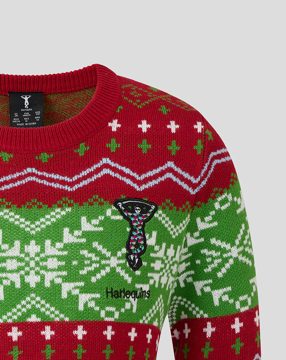 Harlequins Junior 25/26 Christmas Jumper - Image 3
