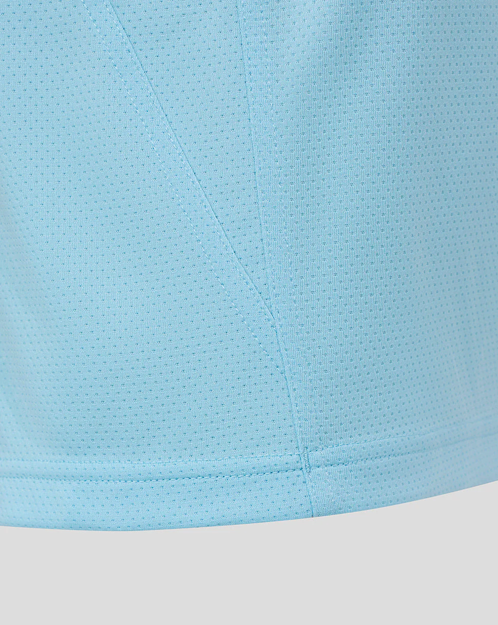 Harlequins Junior 25/26 Training Short Sleeve Tee - Sky Blue - Image 5