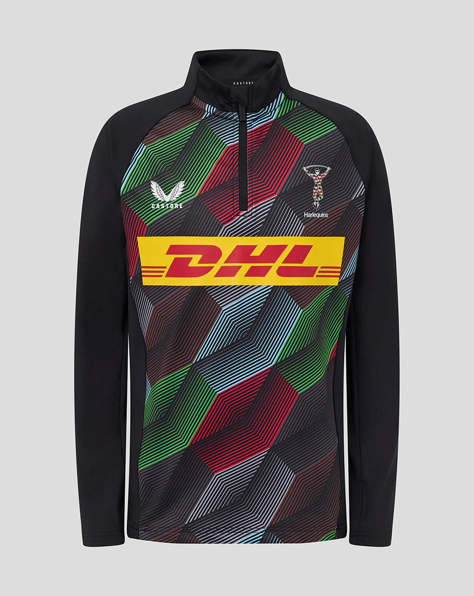 Harlequins Junior's 25/26 Matchday Quarter Zip Top