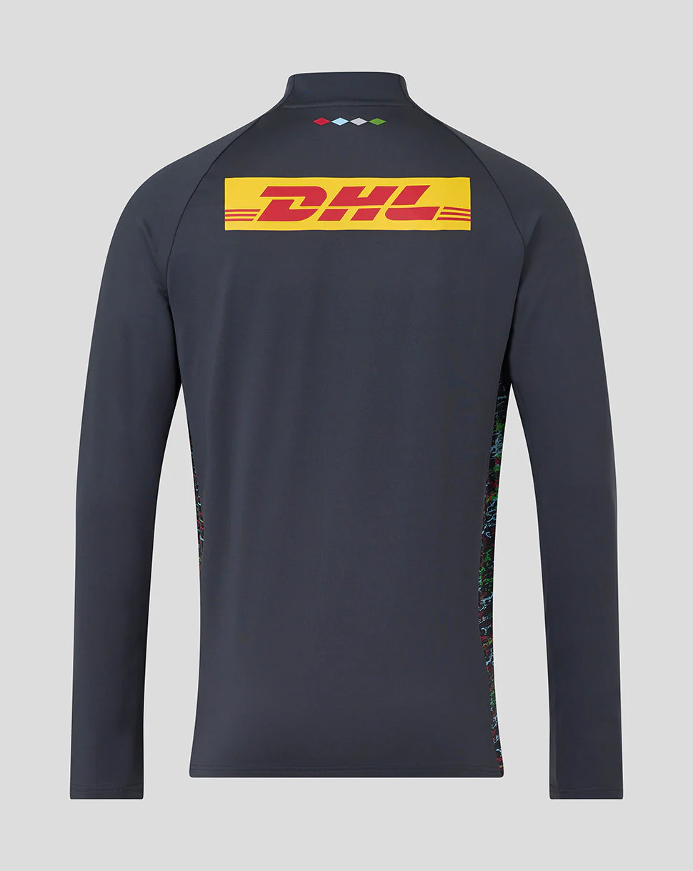 Harlequins Men's 25/26 Training 1/4 Zip - Ebony - Image 5