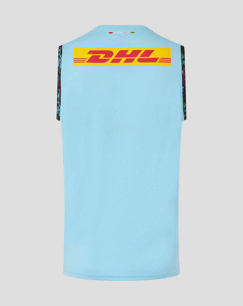 Harlequins Men's 25/26 Training Vest - Sky Blue - Image 2