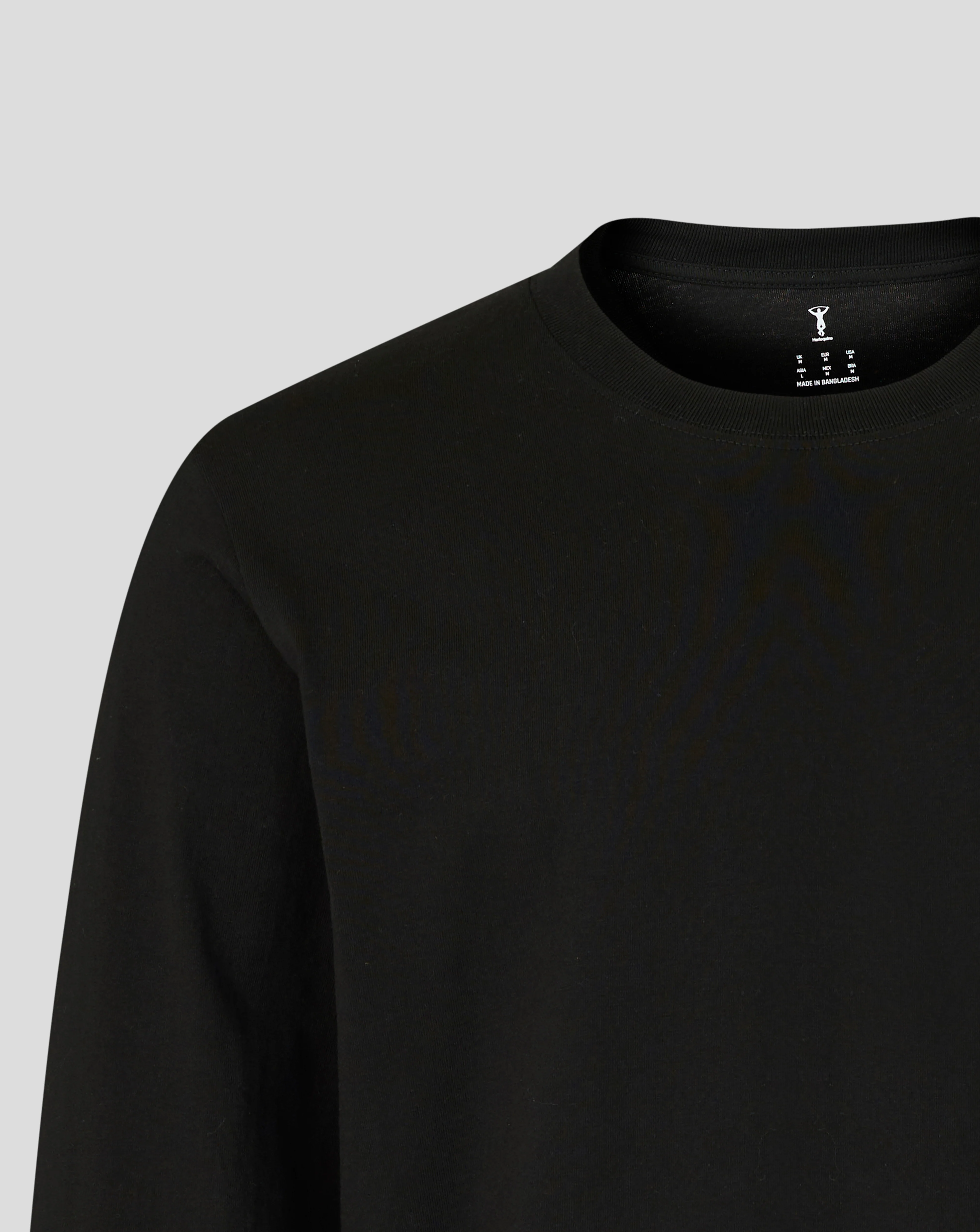 Harlequins Unisex 25/26 Nunquam Dormio Long Sleeve T-Shirt - Black - Image 3