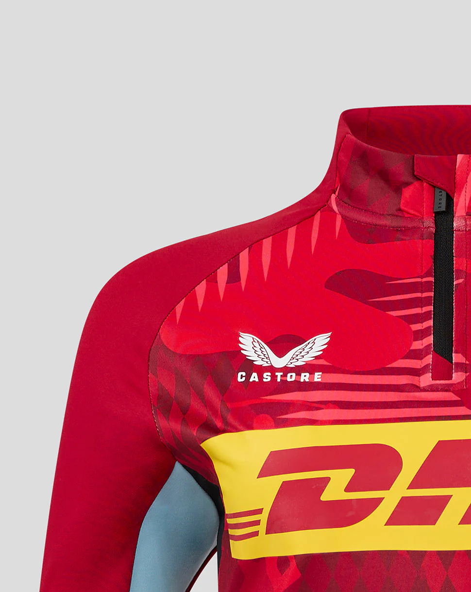 Harlequins Women's 24/25 Matchday 1/4 Zip Midlayer - Image 3