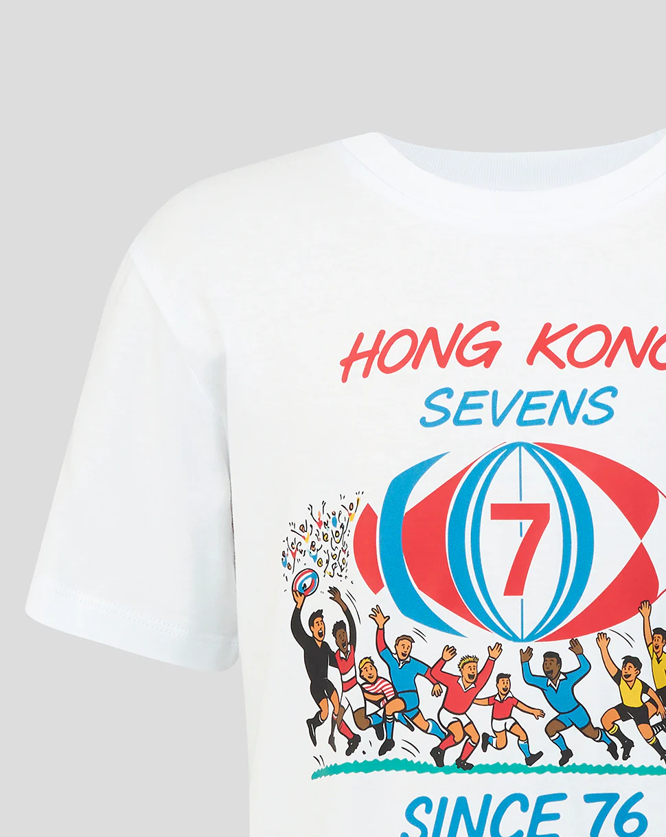 Hong Kong China Rugby Junior 2026 HK7s Retro T-Shirt - Image 3