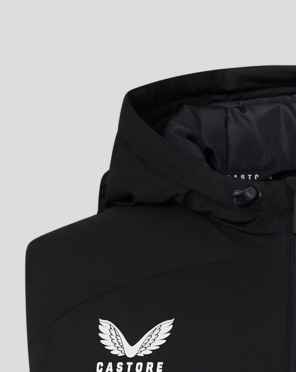 Men's Hooded Gilet - Caviar - Image 2