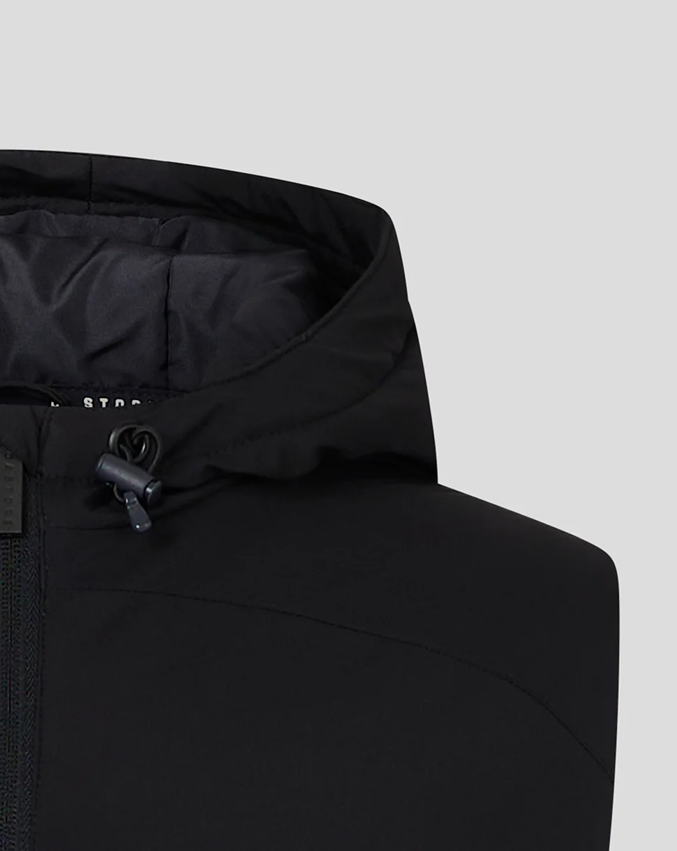 Men's Hooded Gilet - Caviar - Image 4