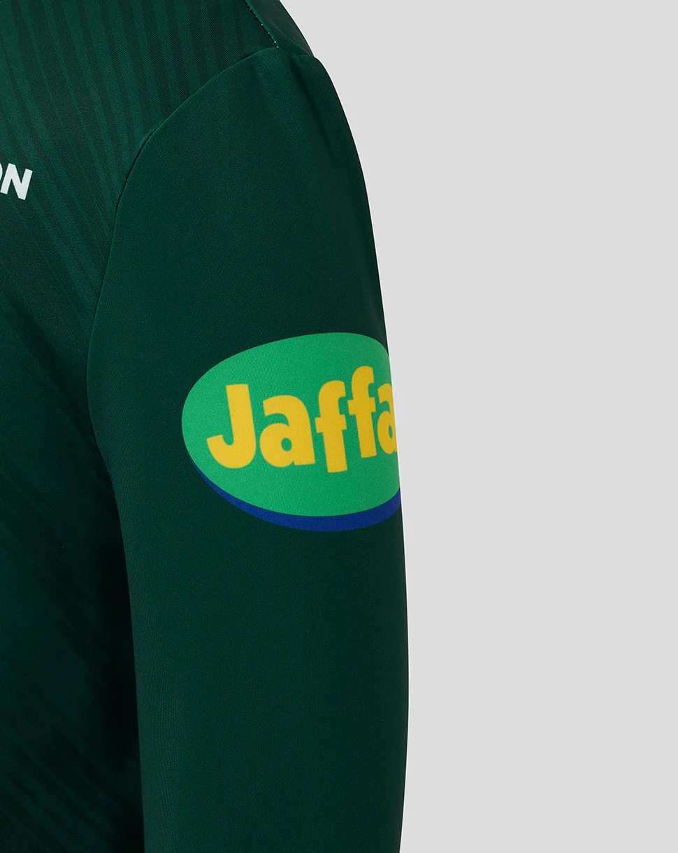 Leicester Tigers Junior 25/26 Training Quarter Zip - Dark Green - Image 4