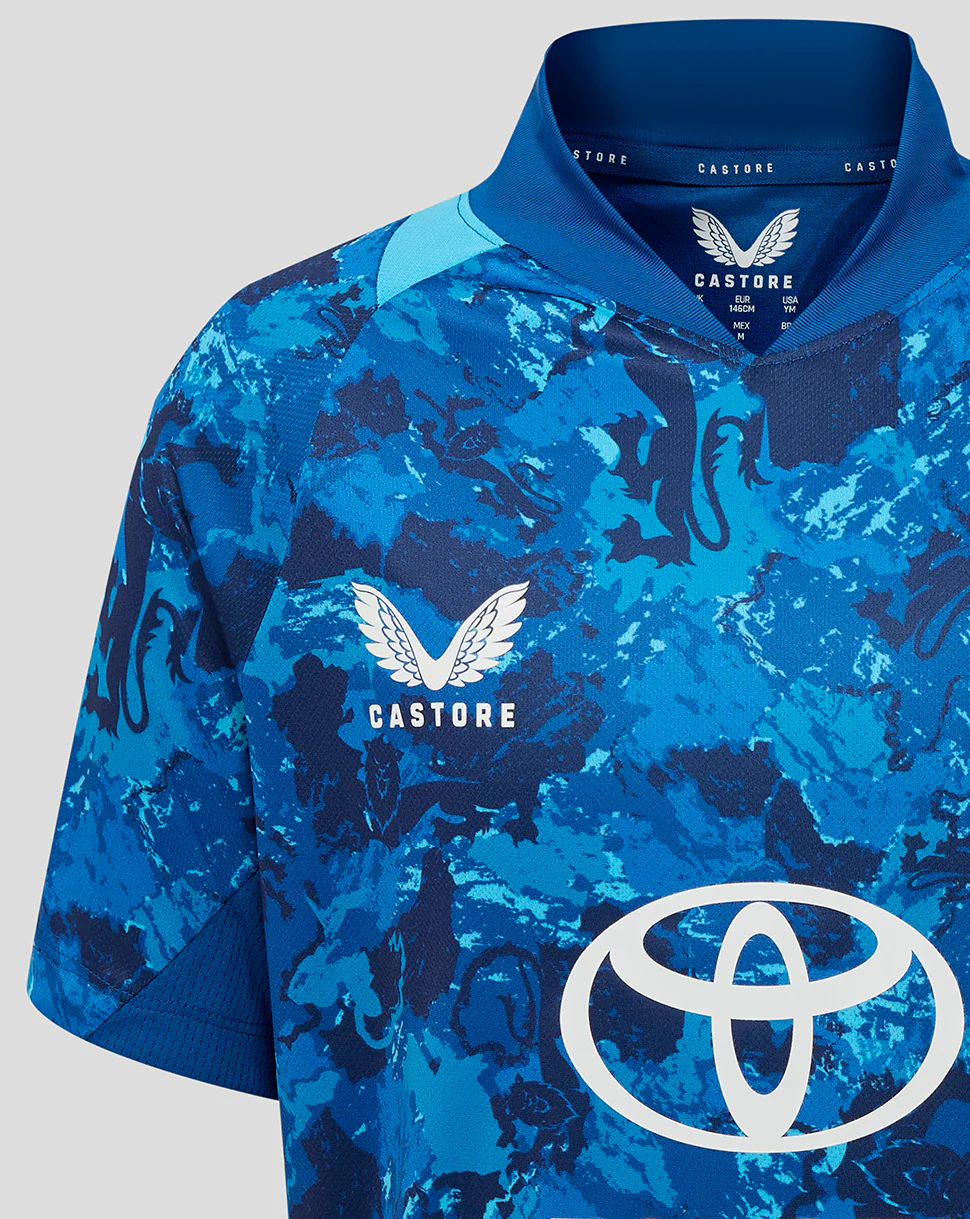 England Cricket Odi Junior Short Sleeve Shirt 25/26 - Image 3