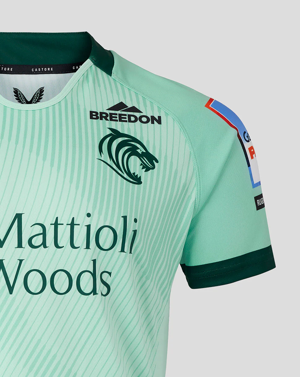 Leicester Tigers Junior 25/26 Replica Away Shirt - Image 3