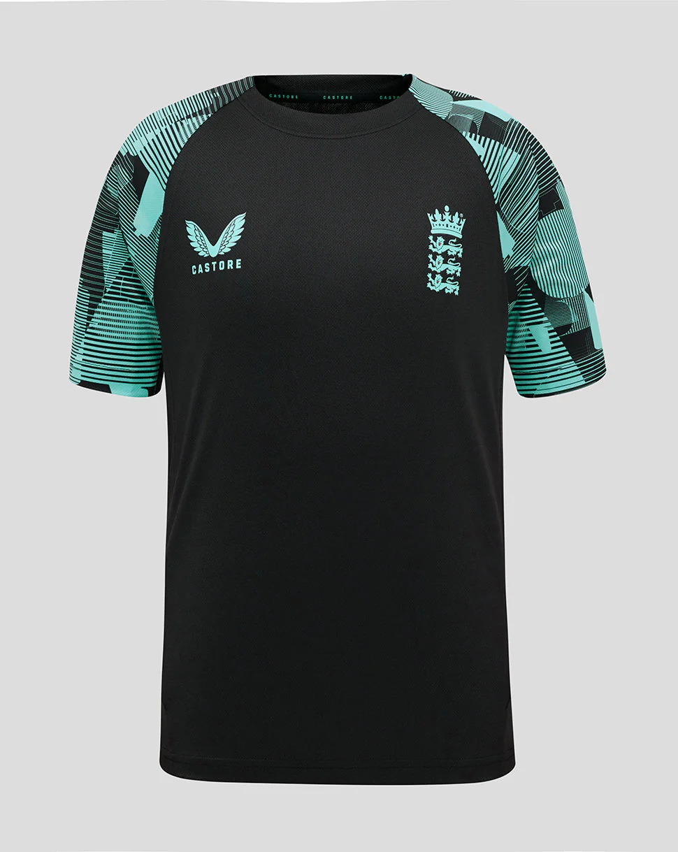 England Cricket Junior 25/26 Ashes Training Short Sleeve Tee