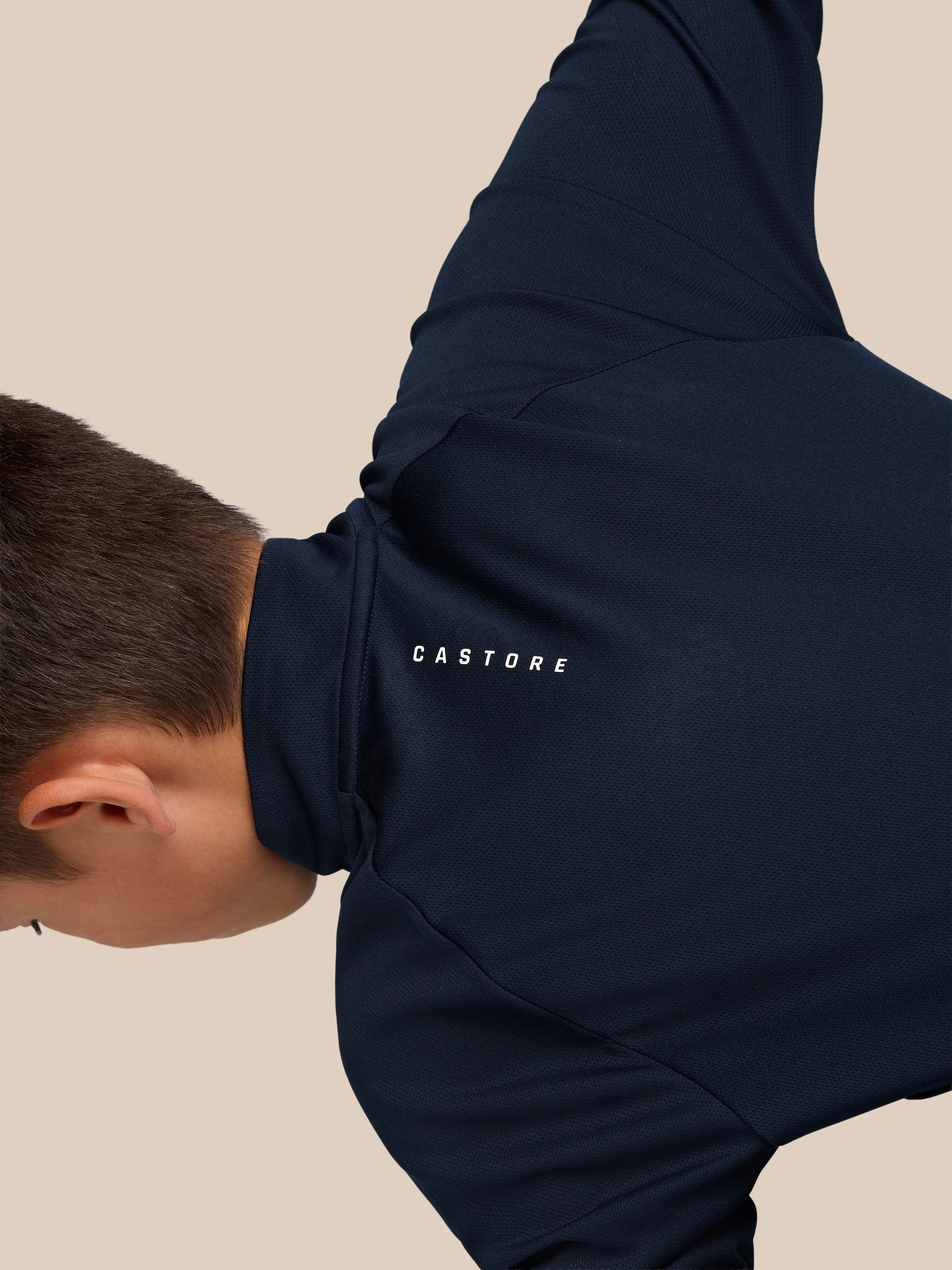 Junior’s Adapt Lightweight Quarter Zip - Navy - Image 8