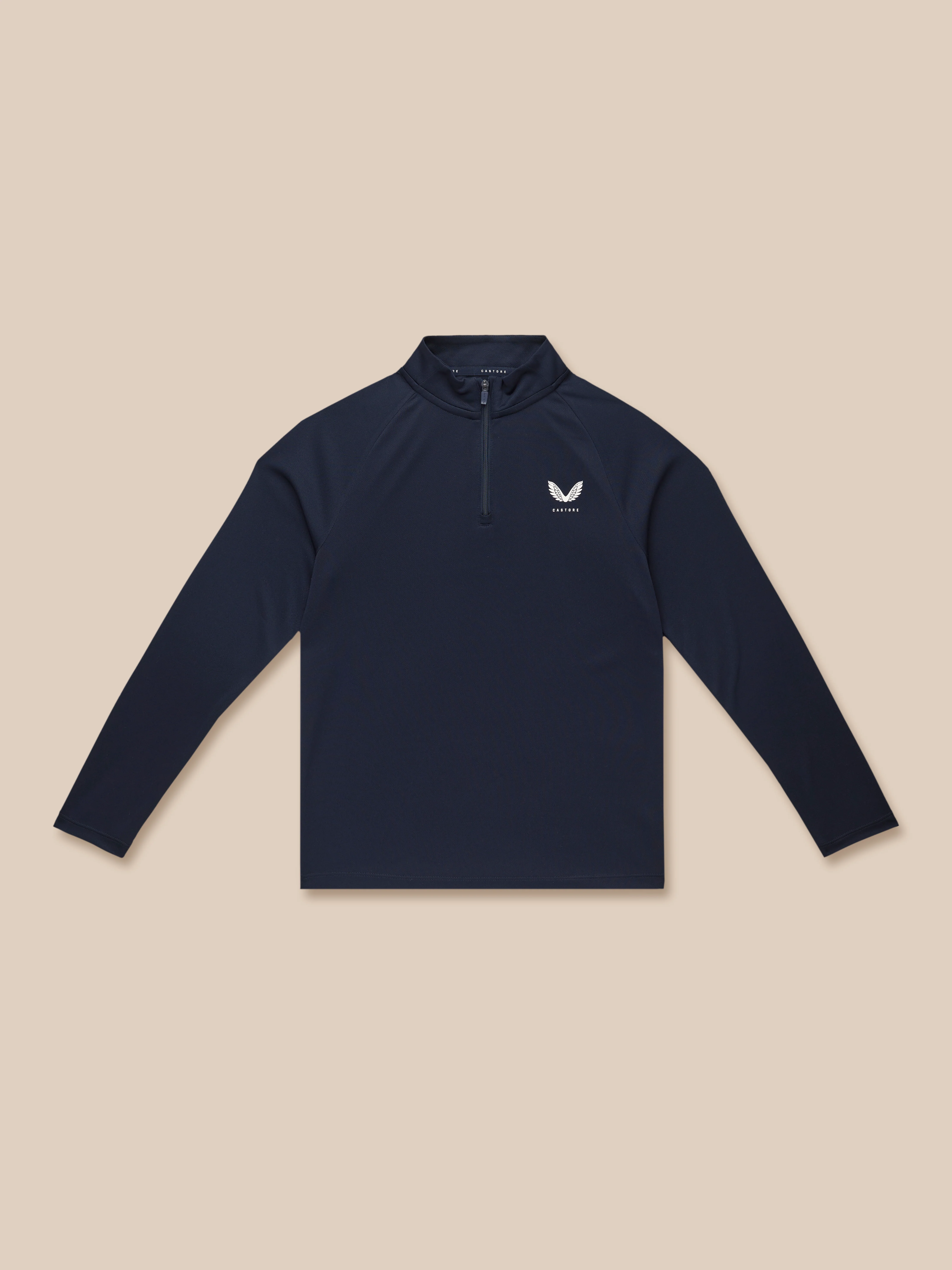Junior’s Adapt Lightweight Quarter Zip - Navy - Image 9