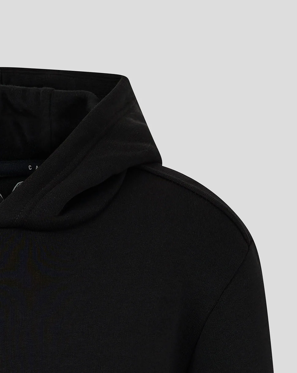 Junior Cotton Leisure Hoodie - Caviar - Image 4