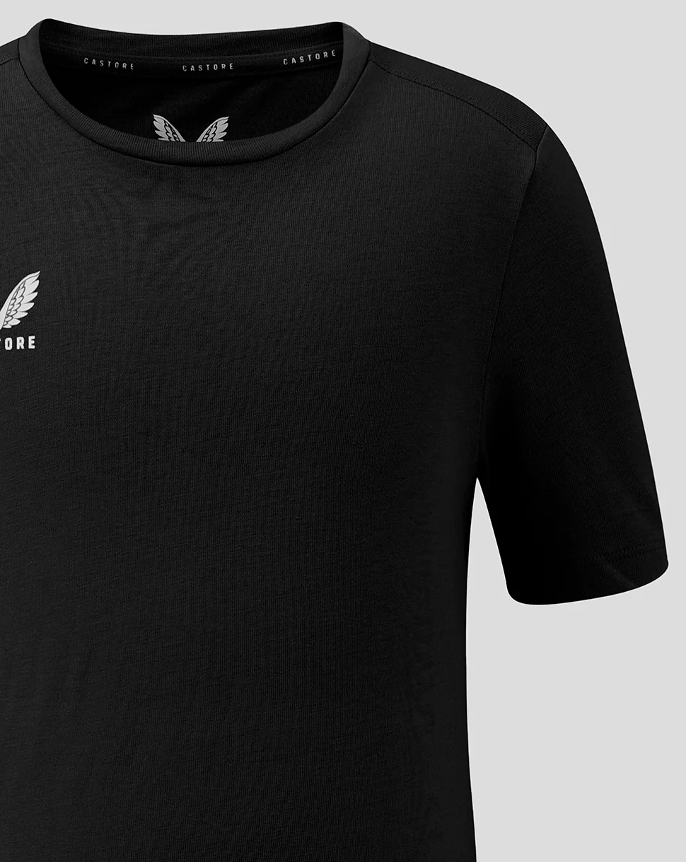 Junior Cotton Leisure Tee - Caviar - Image 4