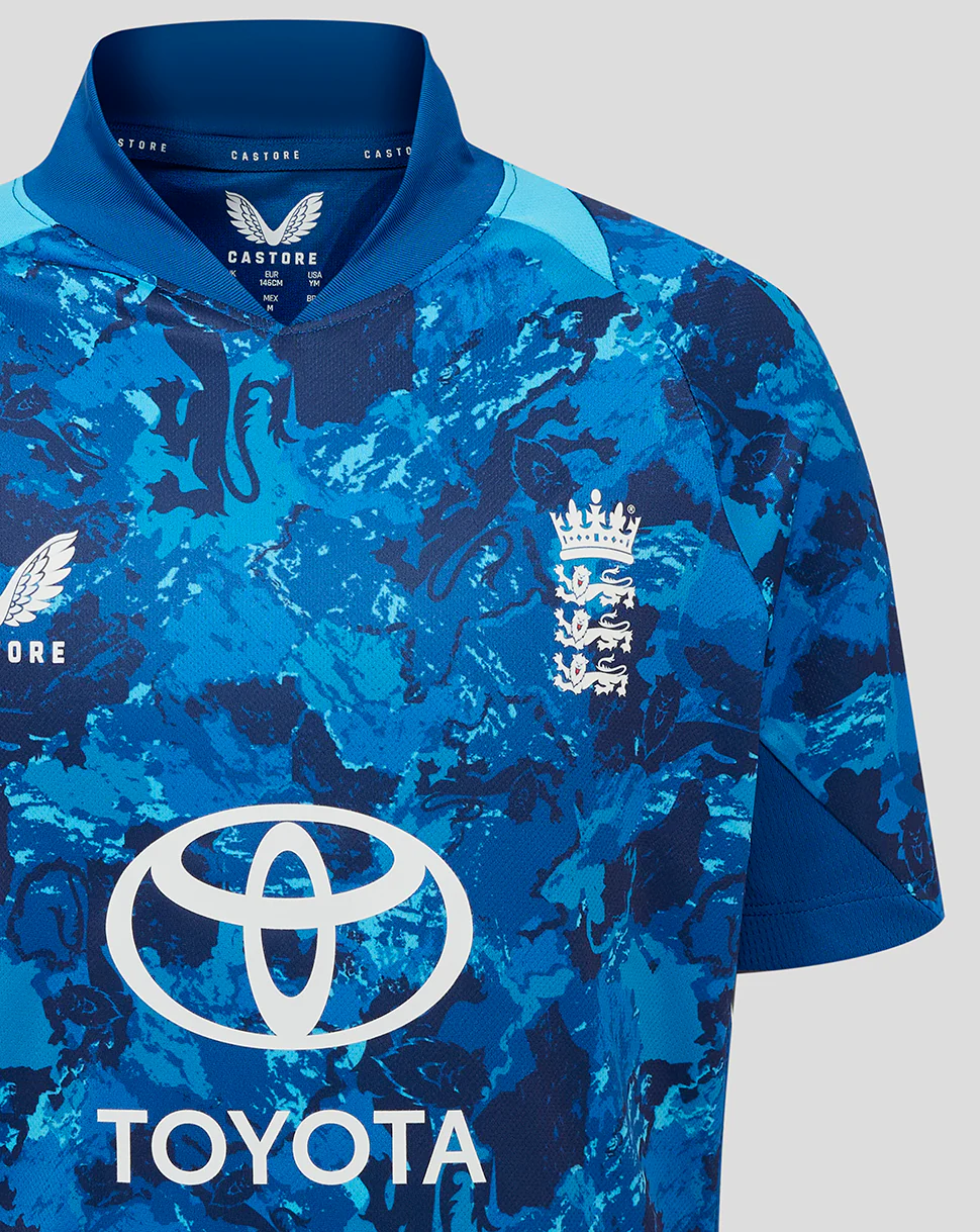 Junior England Cricket 25/26 ODI Shirt + Cap - Image 4